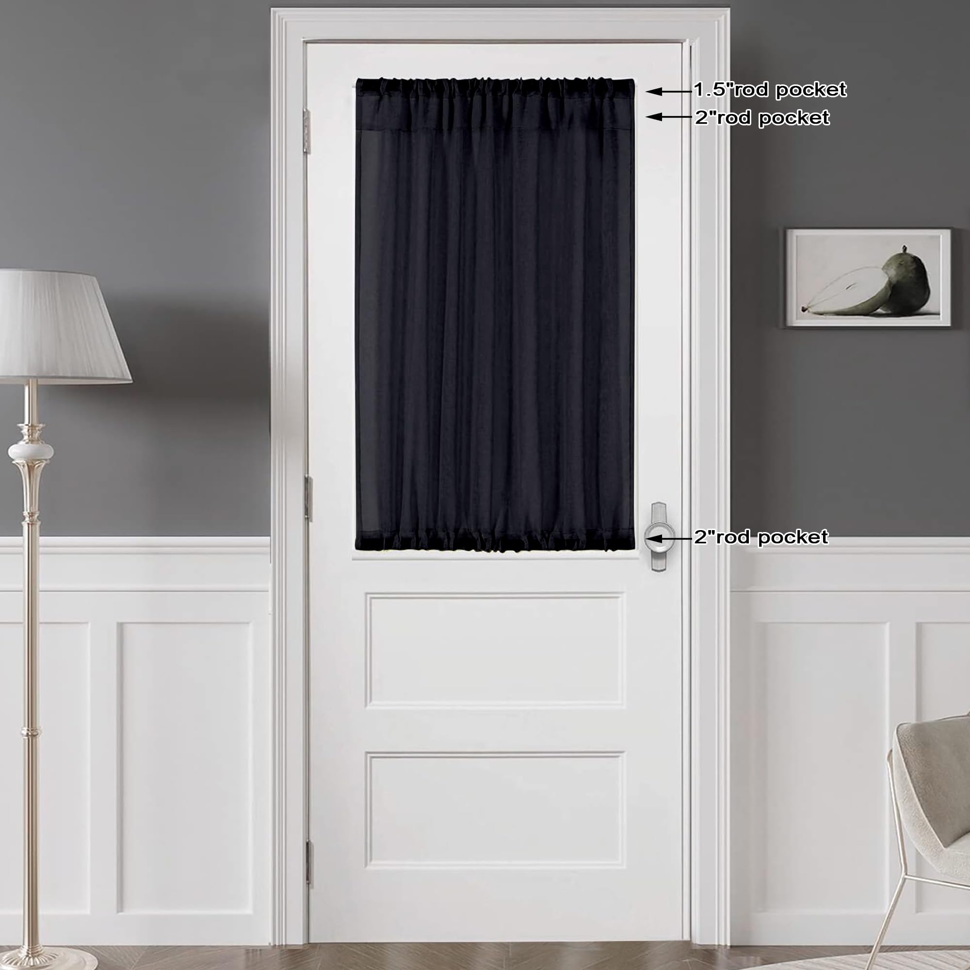 Sheer Curtains 36 Inch Length