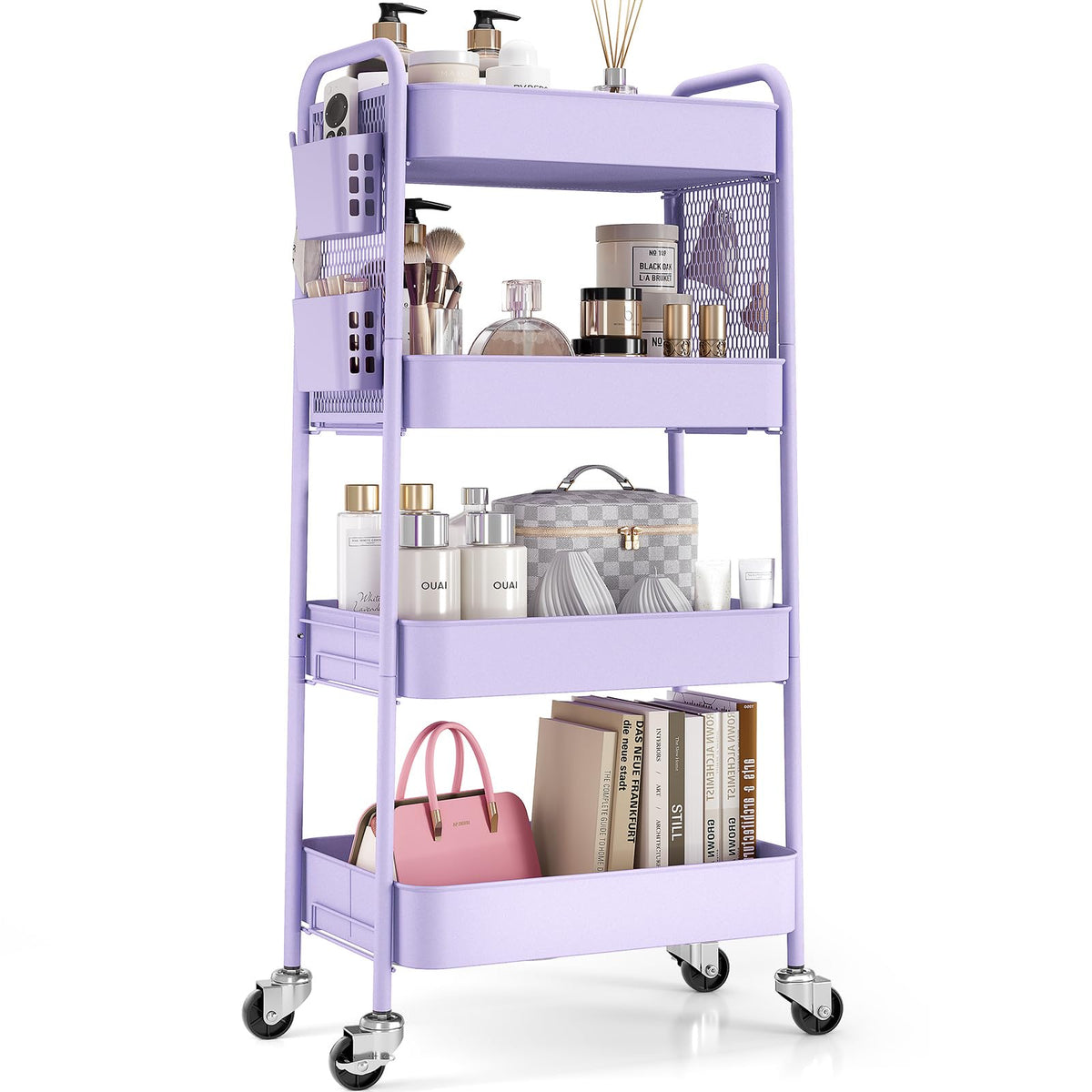 4 Tier Rolling Cart