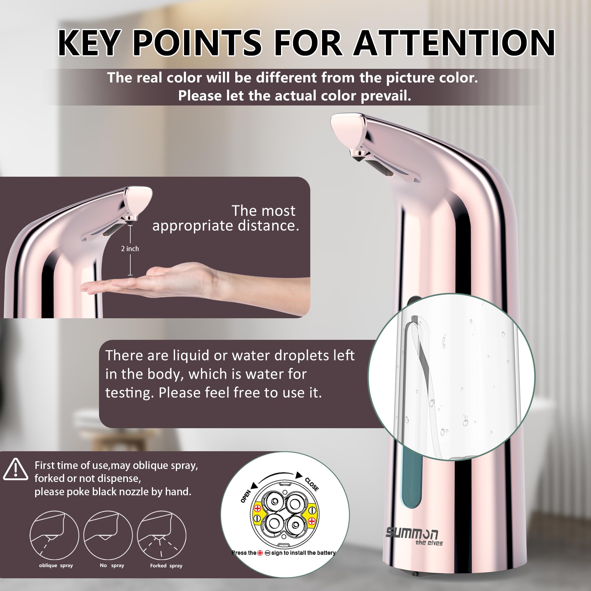 Automatic Liquid Soap Dispenser