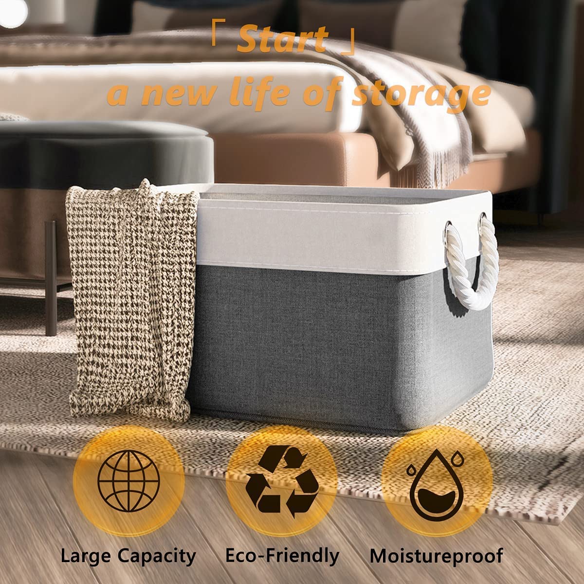 Organization and Storage Basket for Organizing