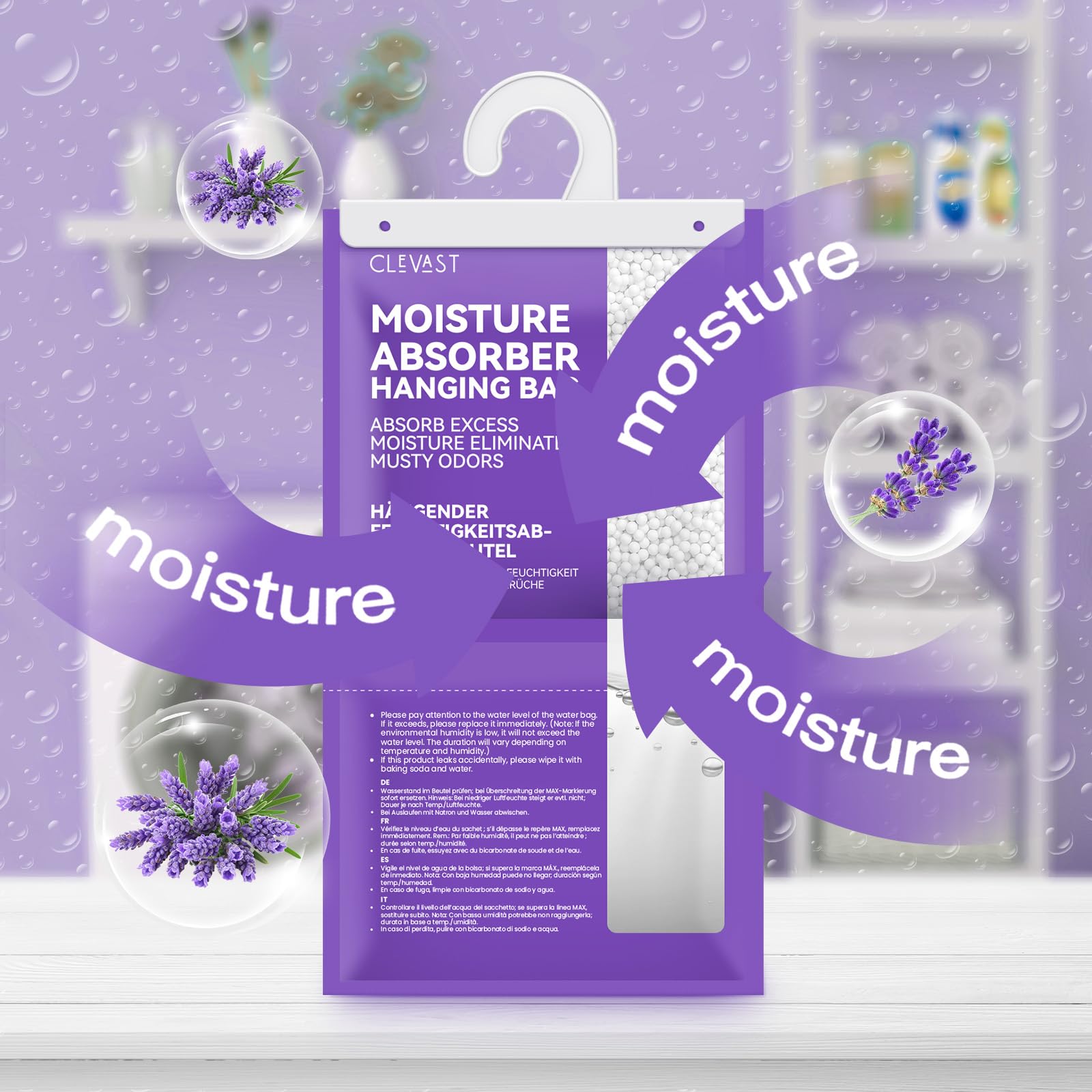 Moisture Absorbers Packets (6 Count)