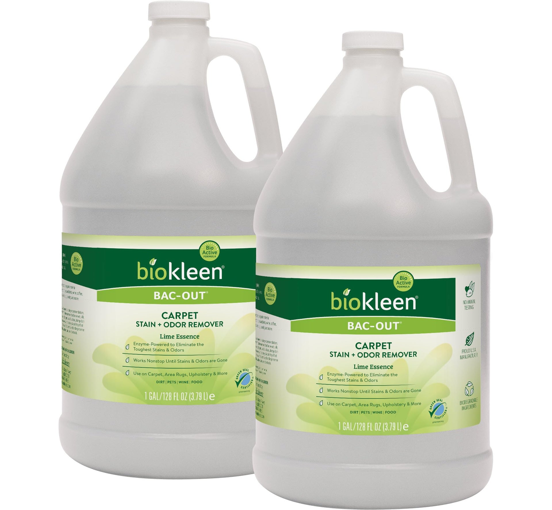 Bac Out Carpet Stain Remover Enzymatic (256 Fl Oz)