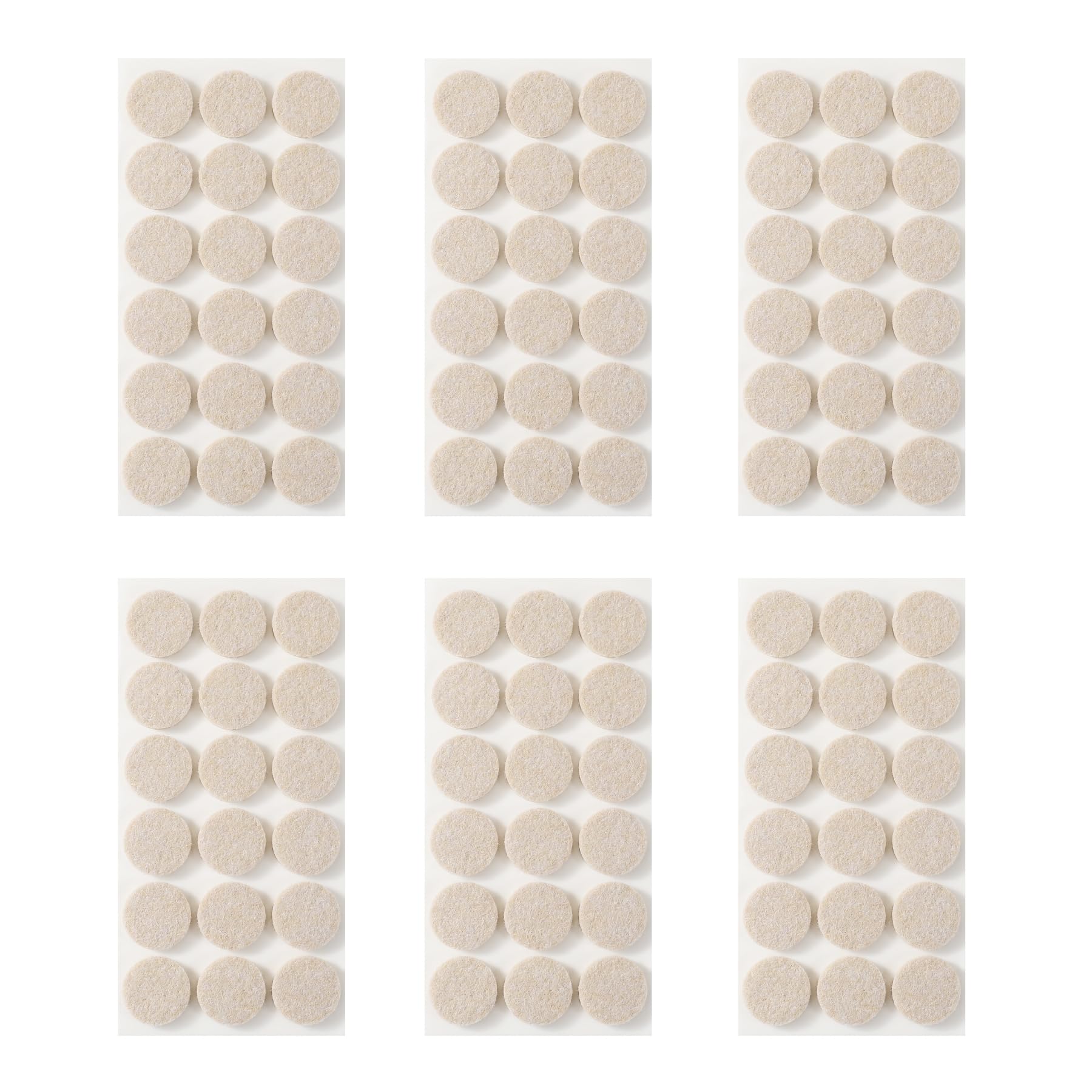 Felt Furniture Pads for Hardwood Floors (108 Count)