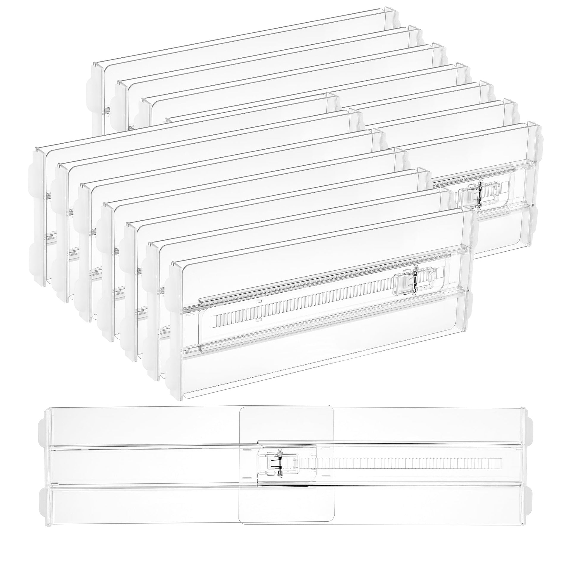 14 Pack Drawer Dividers for Clothes (14 Count)