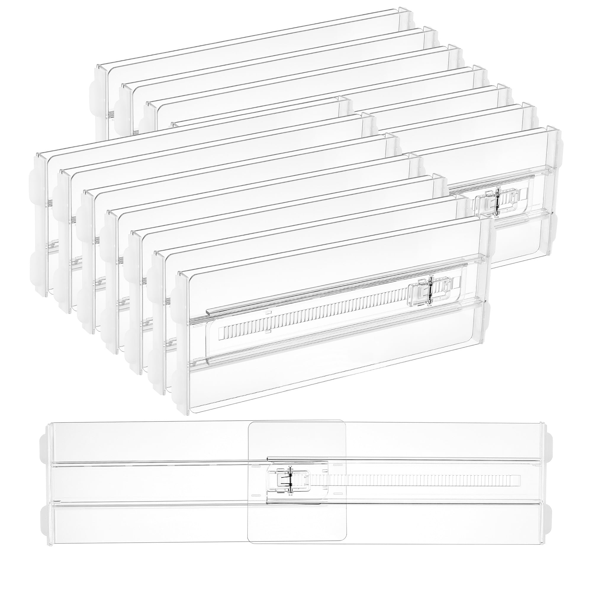 14 Pack Drawer Dividers for Clothes (14 Count)