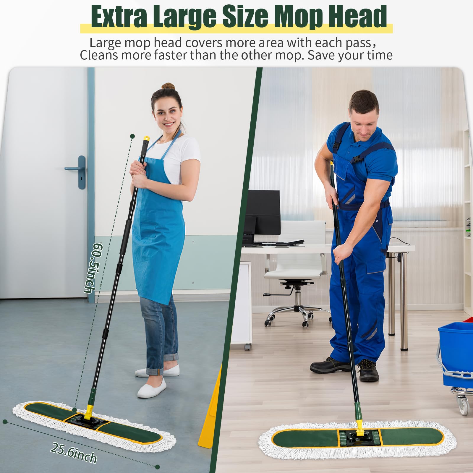 24 Inch Commercial Dust Mop Heavy Duty - ModHome Supplies