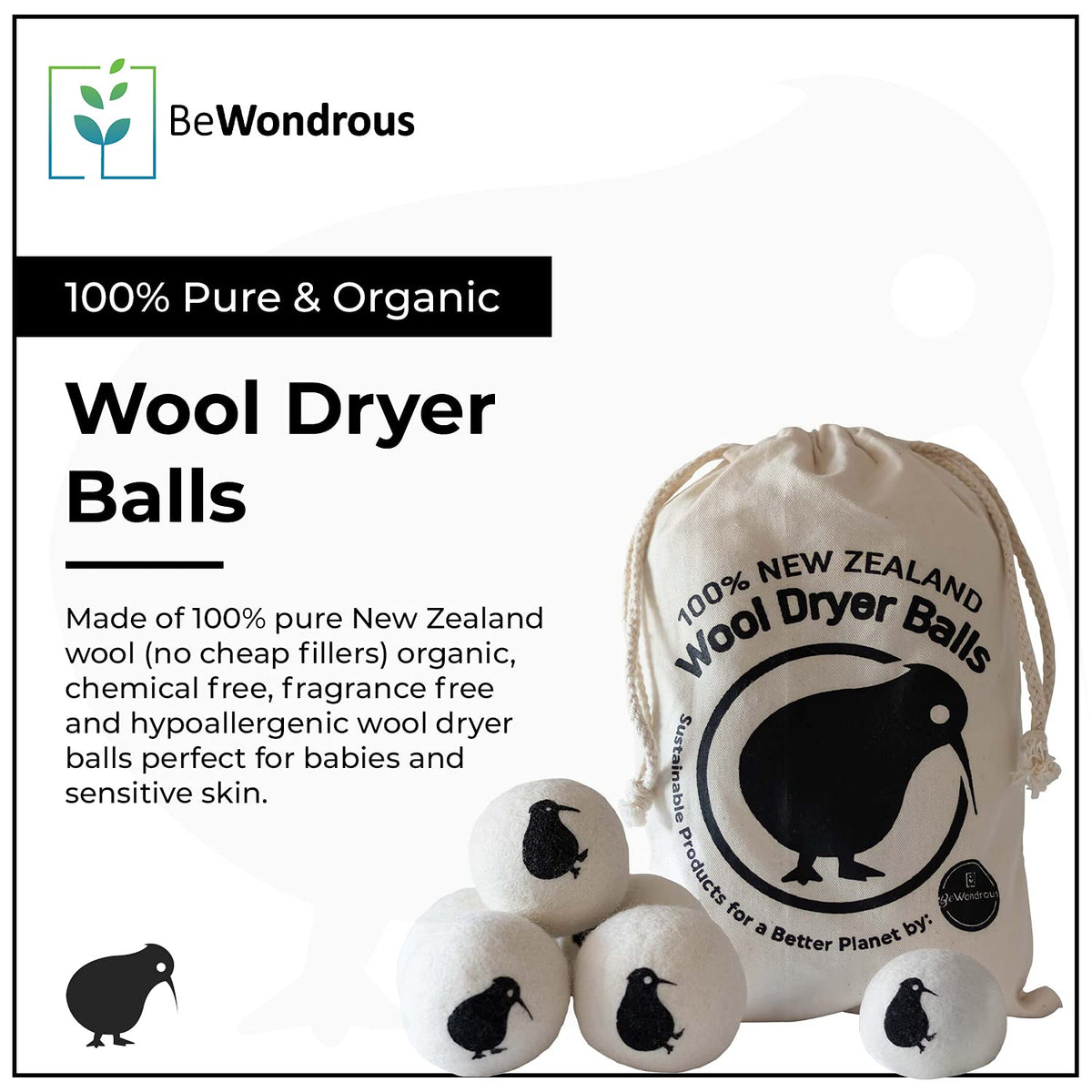 Wool Dryer Balls XL
