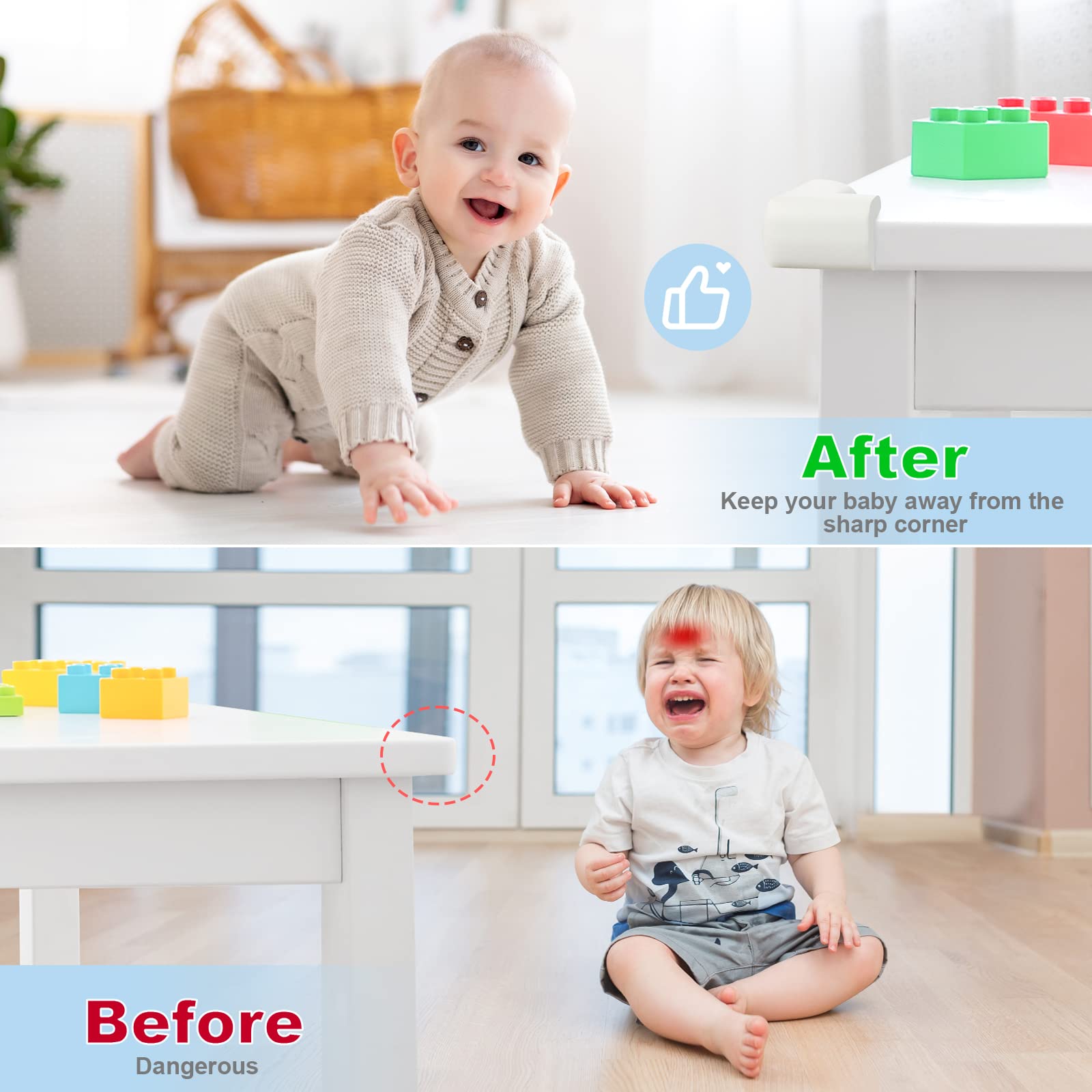 8 Pack Corner Protector for Baby