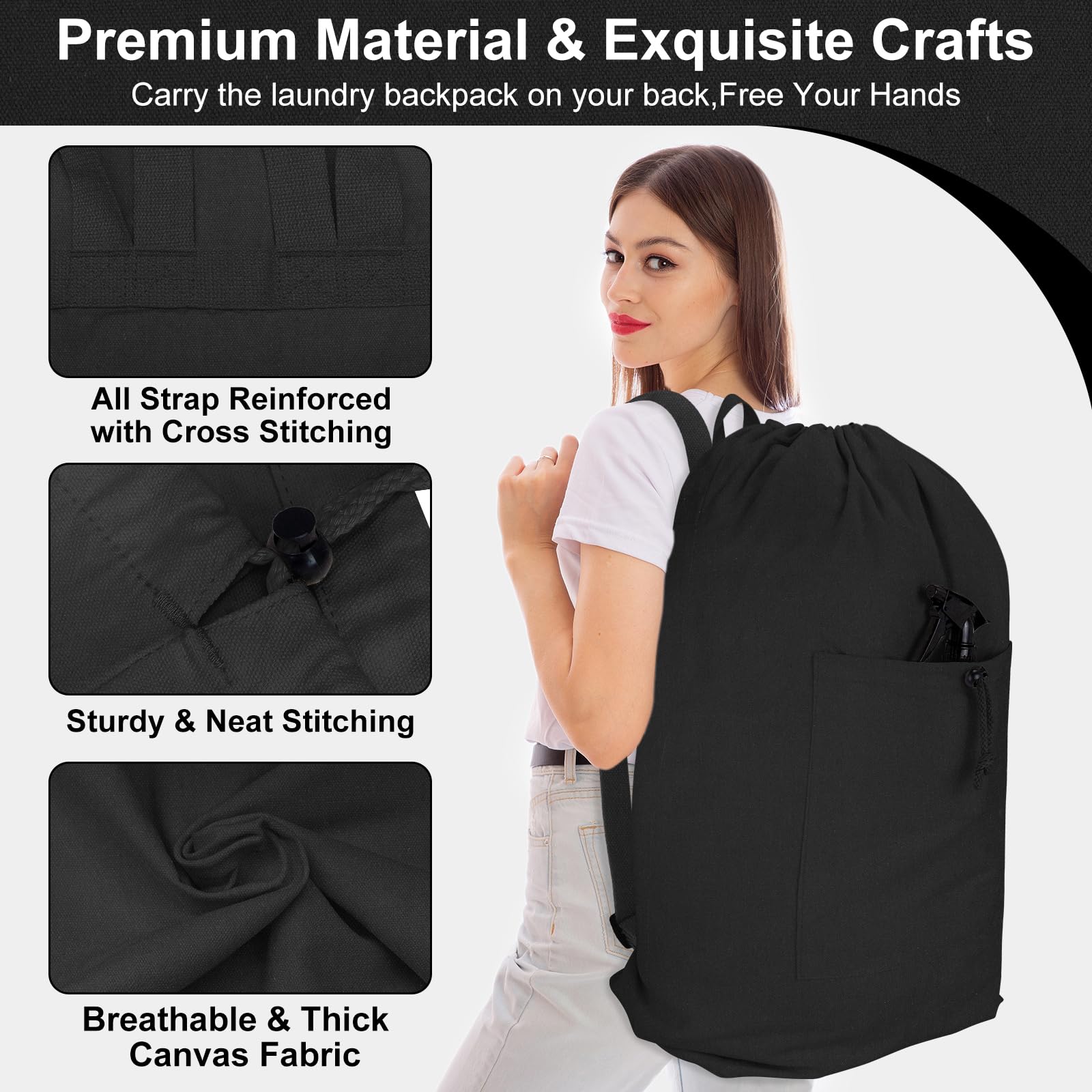 Laundry Bag Backpack