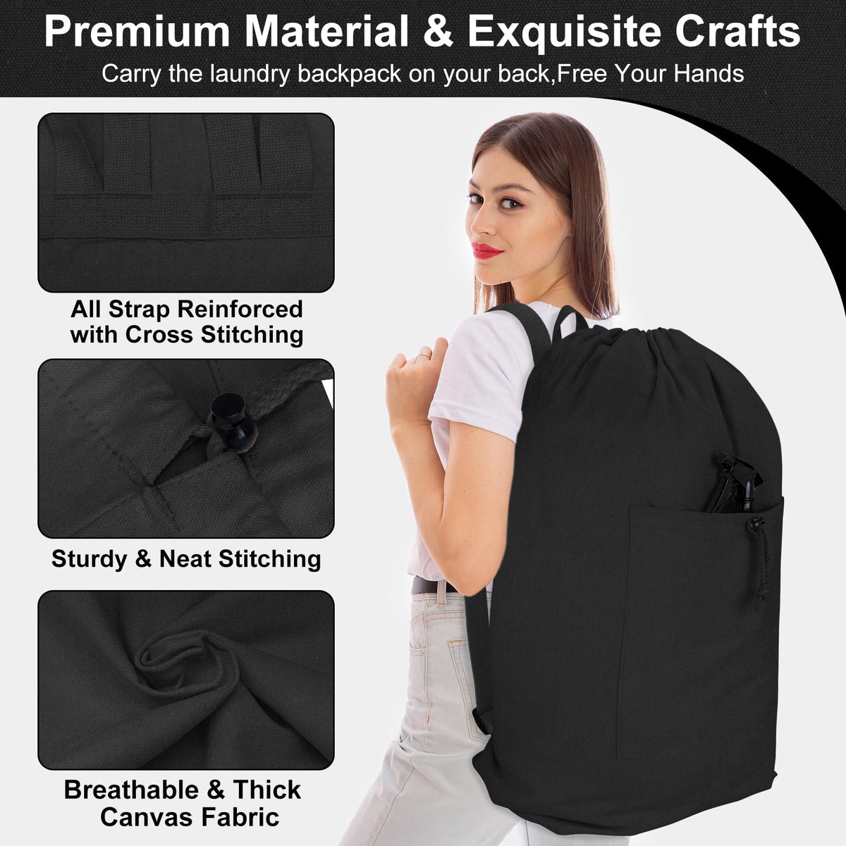 Laundry Bag Backpack