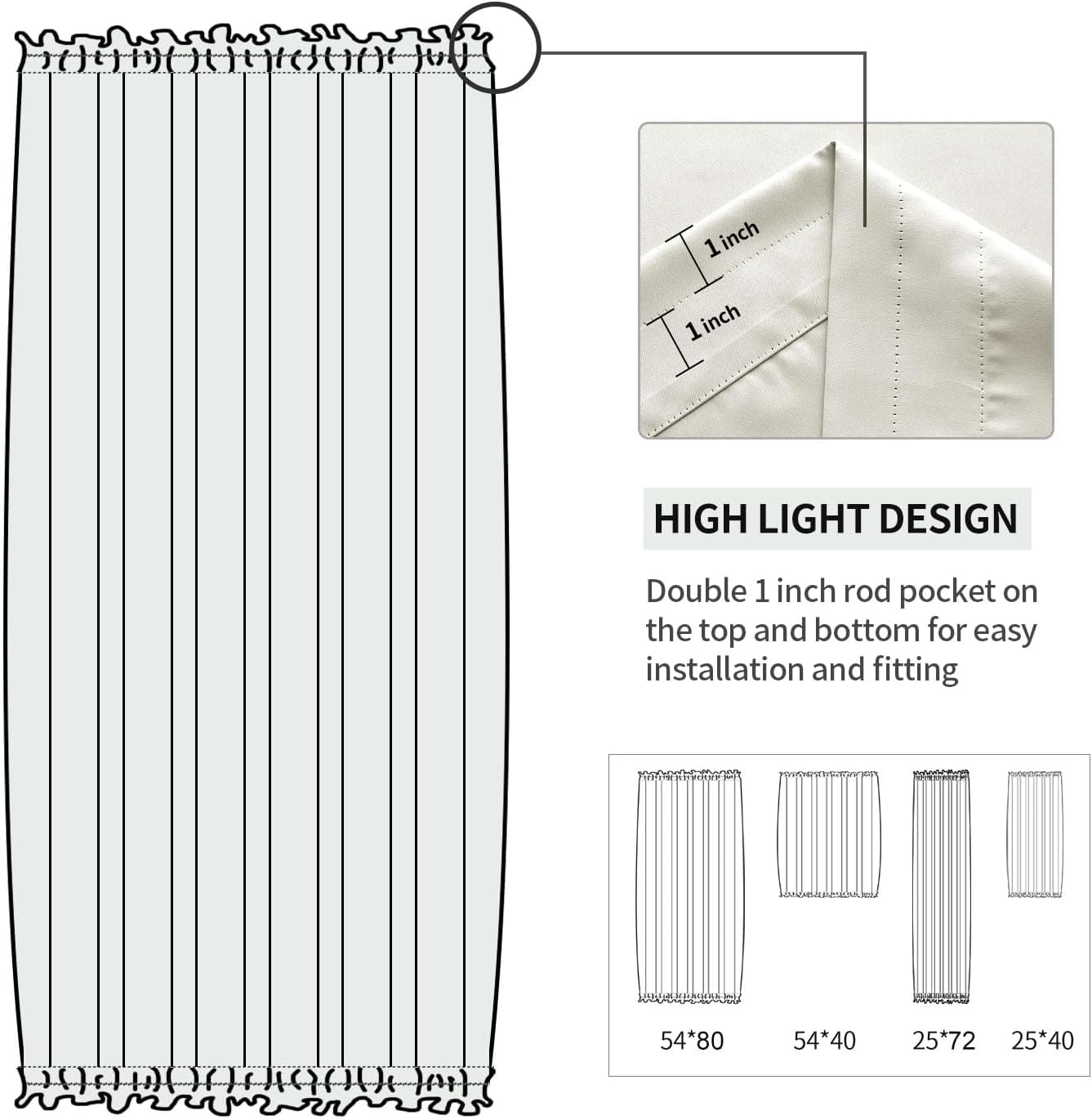 French Door Curtains