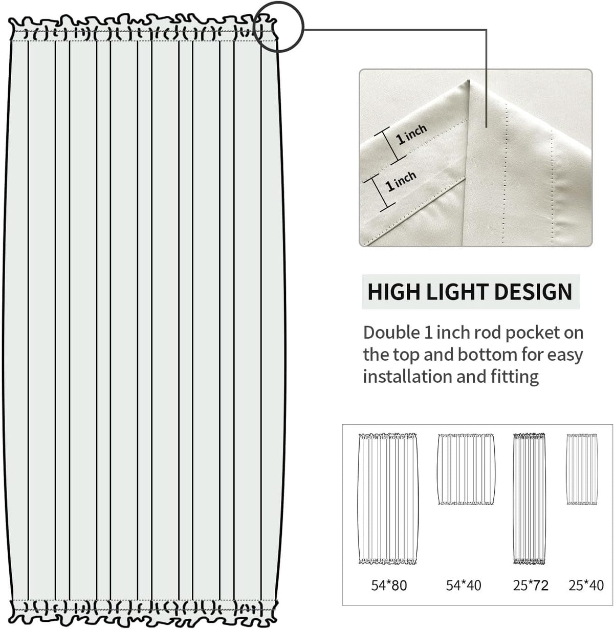 French Door Curtains