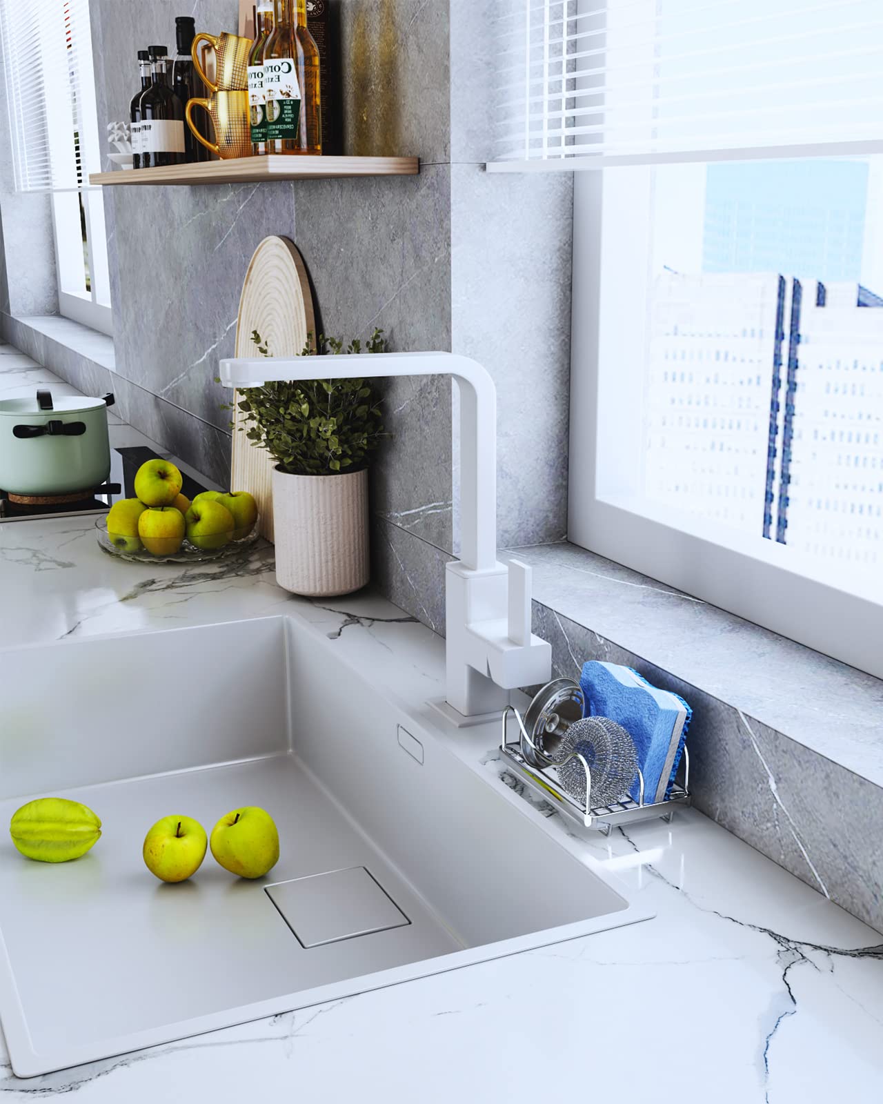Sponge Holder for Kitchen Sink
