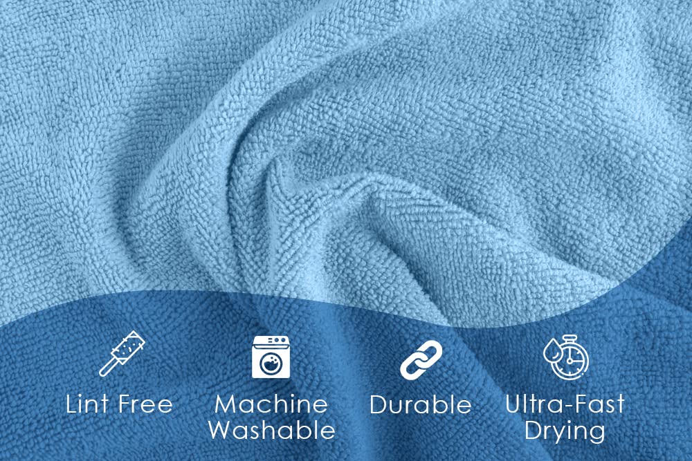 Microfiber Cleaning Cloths (48 Count) - ModHome Supplies
