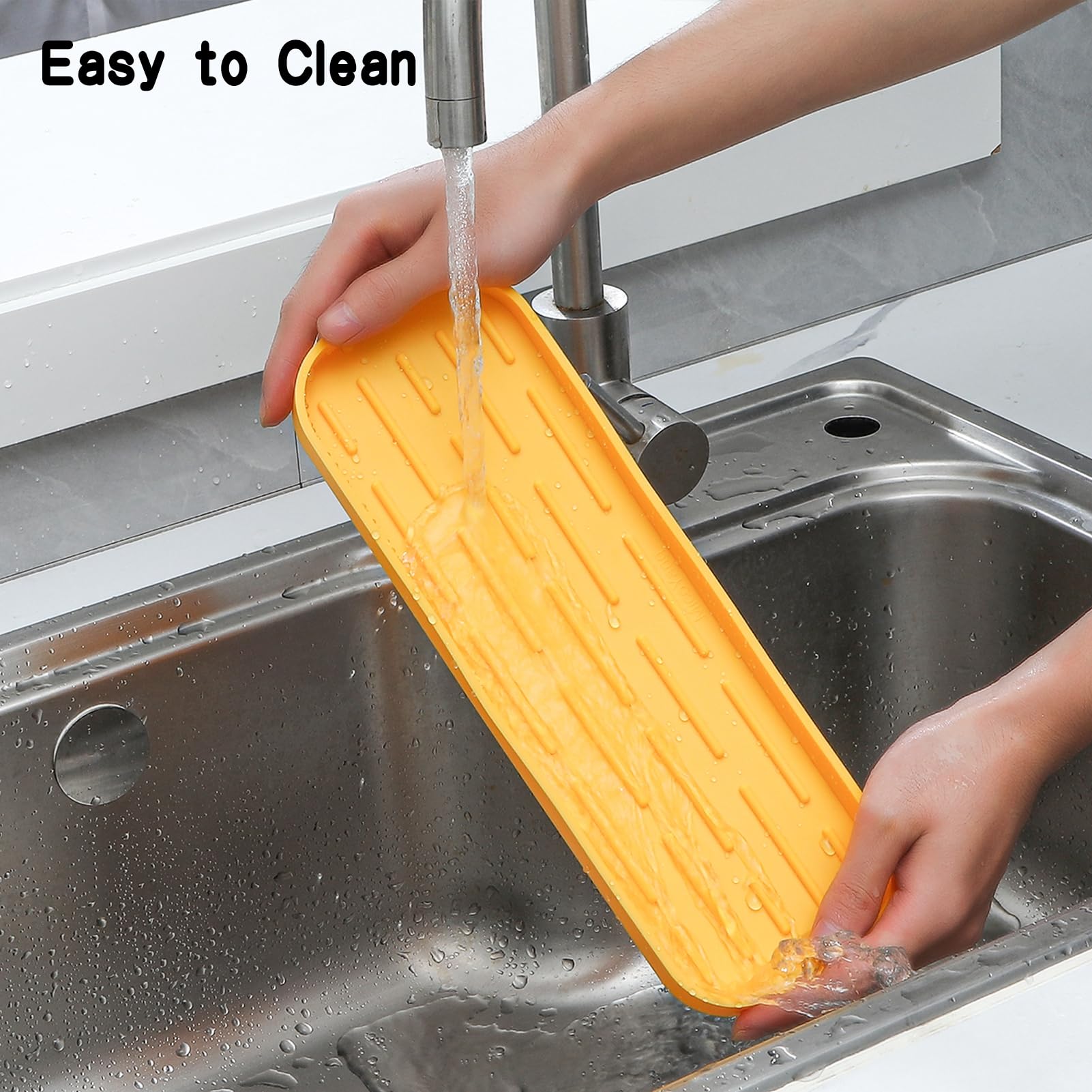 Silicone Kitchen Sink Organizer Tray for Multiple Usage