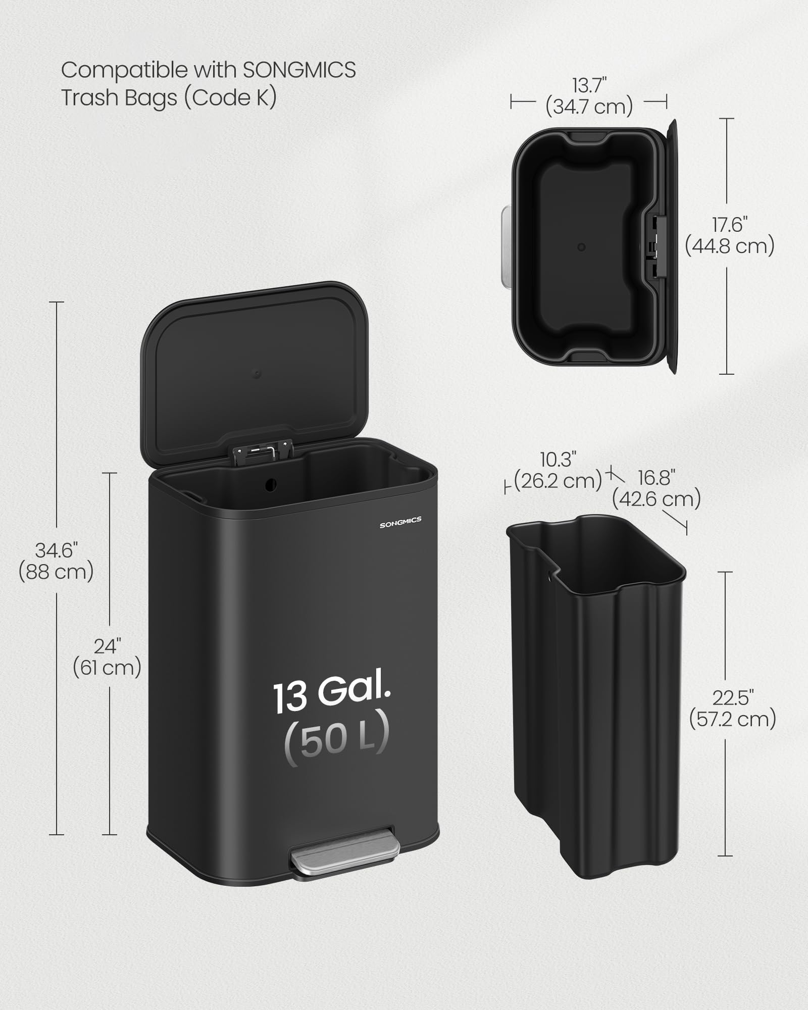 Kitchen Trash Can