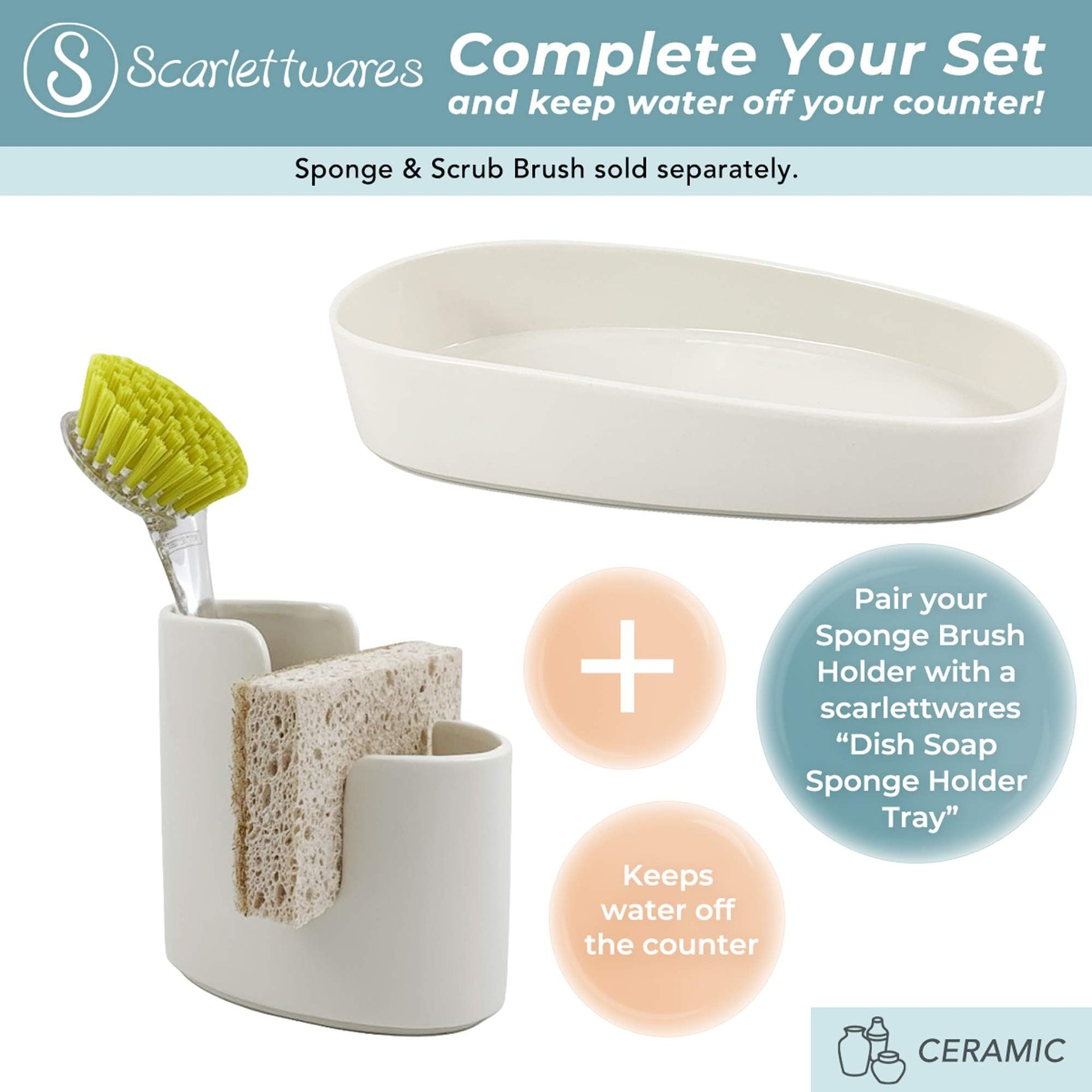 Sponge & Brush Holder