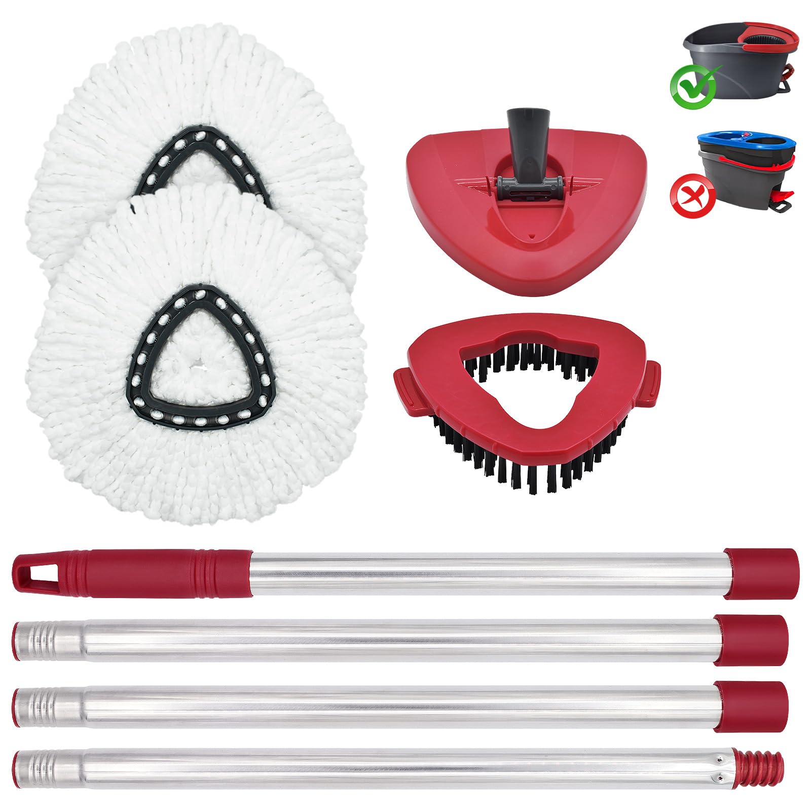 Mop Head Replacement (5 Count)