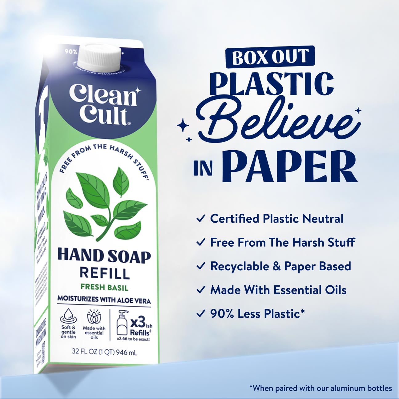 Liquid Hand Soap Refill (96 Fl Oz)