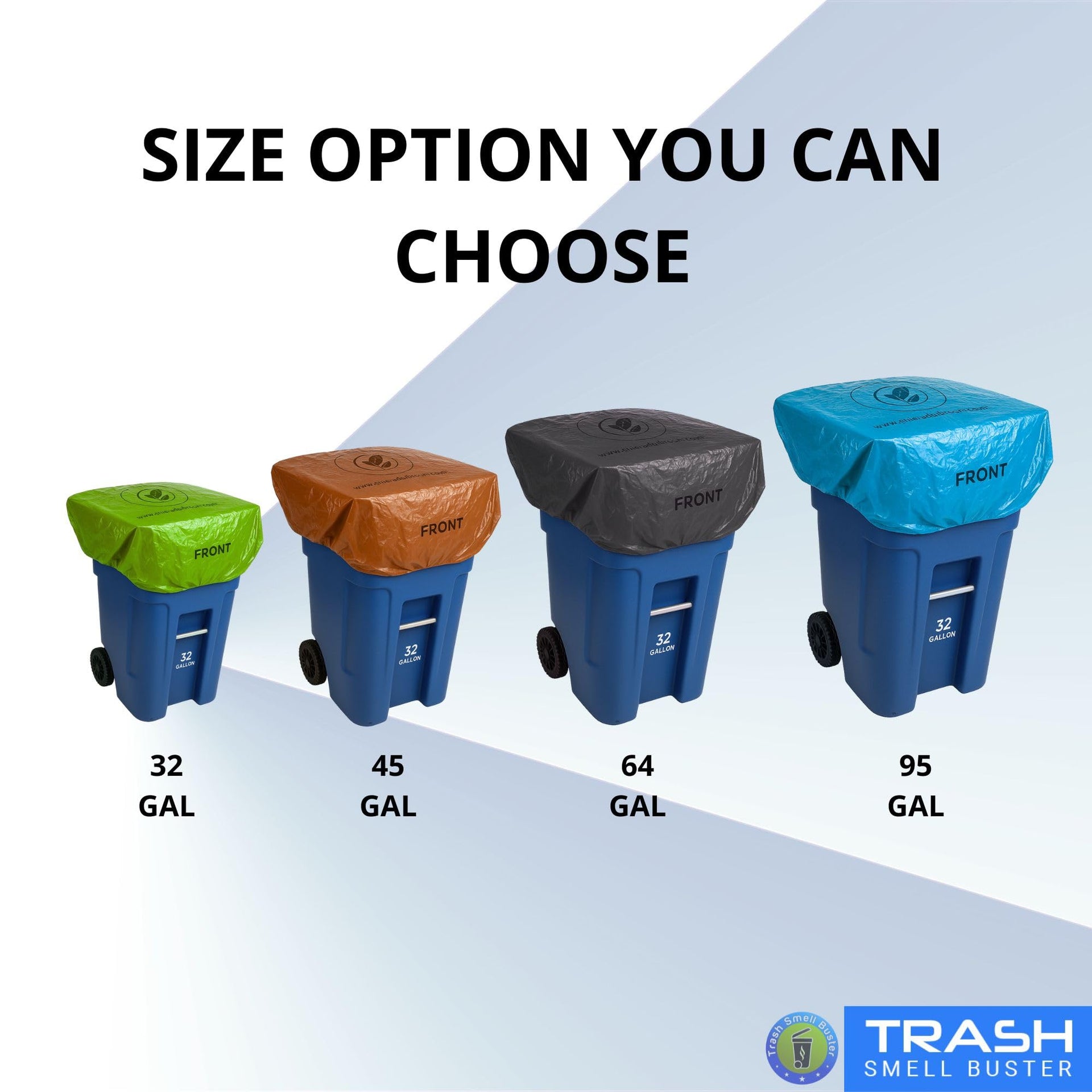 Outdoor Trash Can Lid Cover