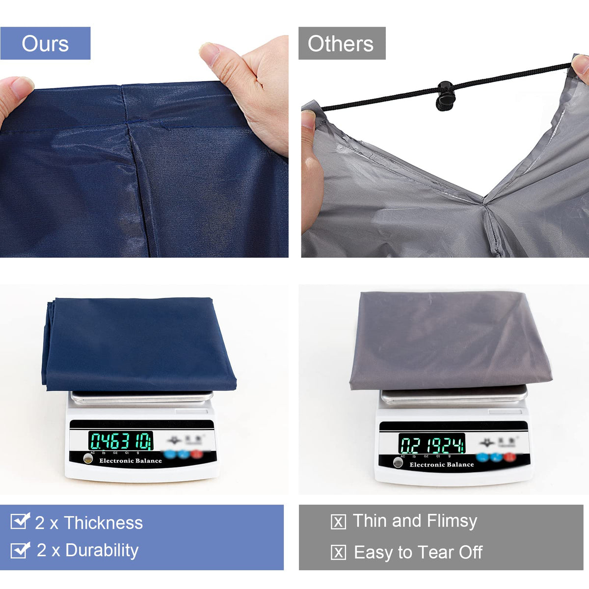 Extra Heavy Duty Laundry Bag with Handles