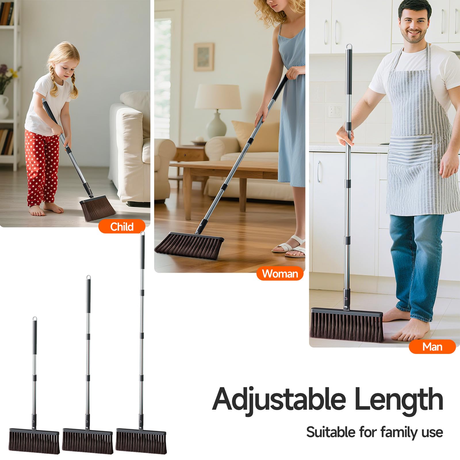 Broom and Dustpan Set