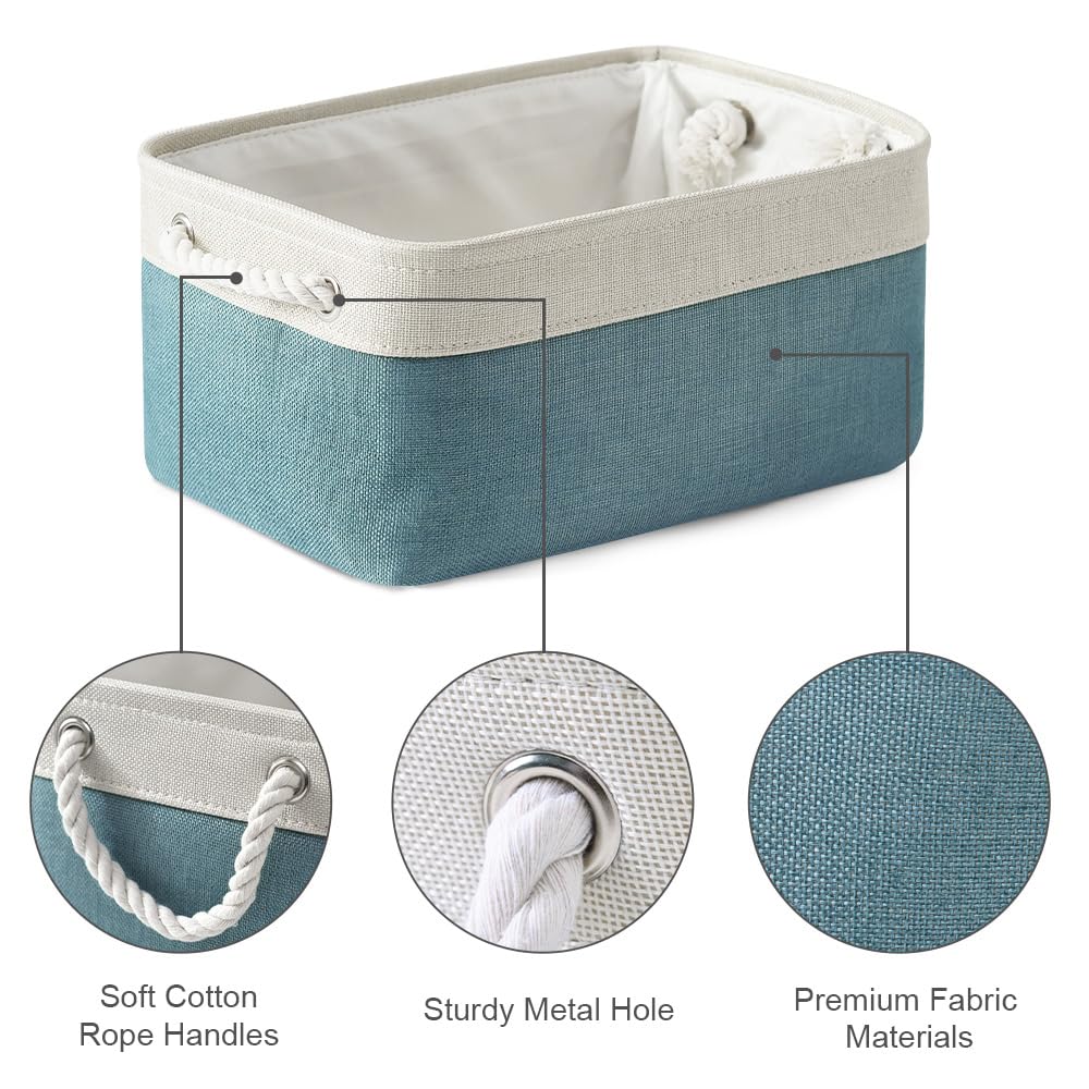 Fabric Storage Bin with Handles