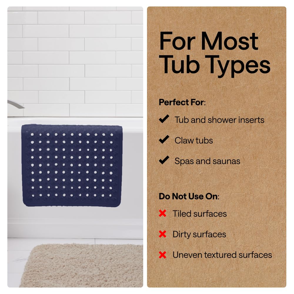 Patented Bath Tub Shower Mat