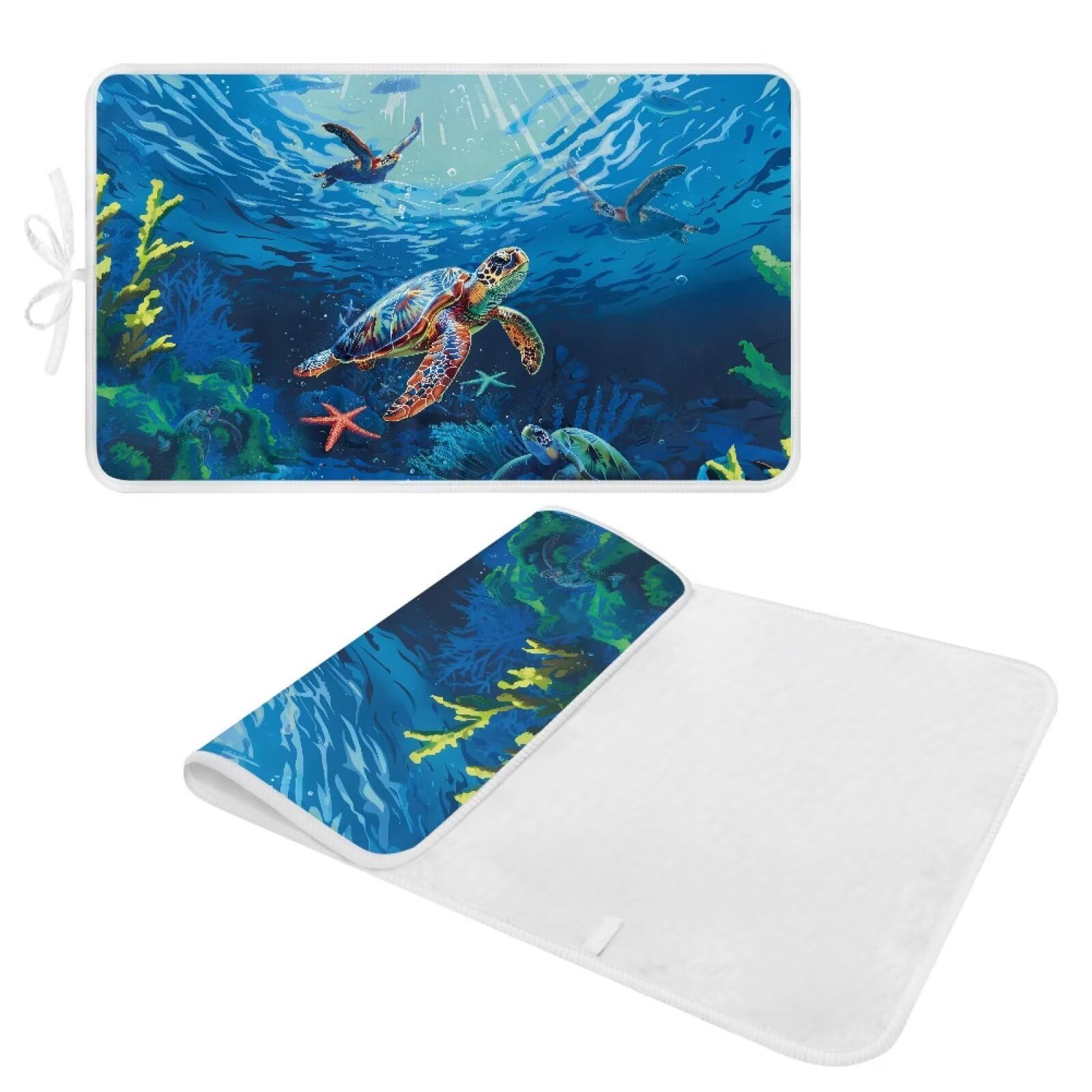 Ironing Mat Portable Iron Pad Magnetic Cover and Padding for Top of Washer