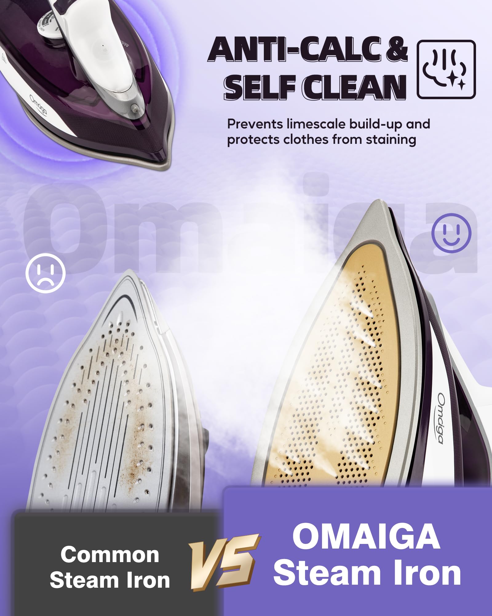 Steam Iron for Clothes