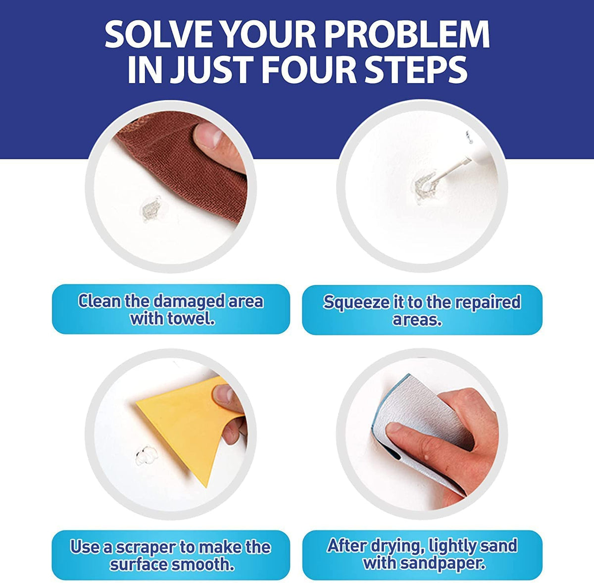 Spackle wall Repair Kit