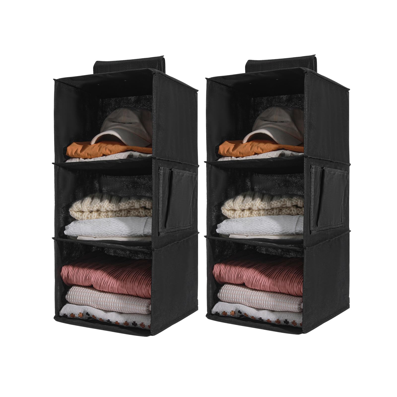 2 Packs Hanging Closet Organizer Stroage (2 Count)