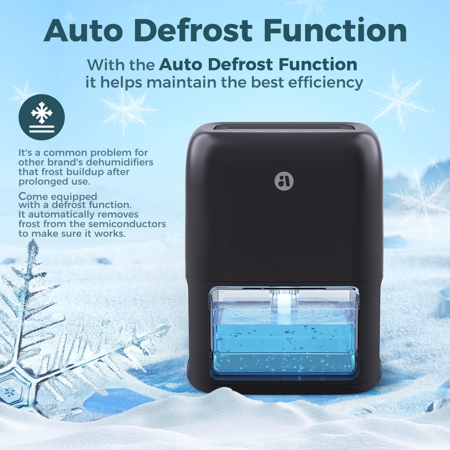 60 OZ Dehumidifier for Home