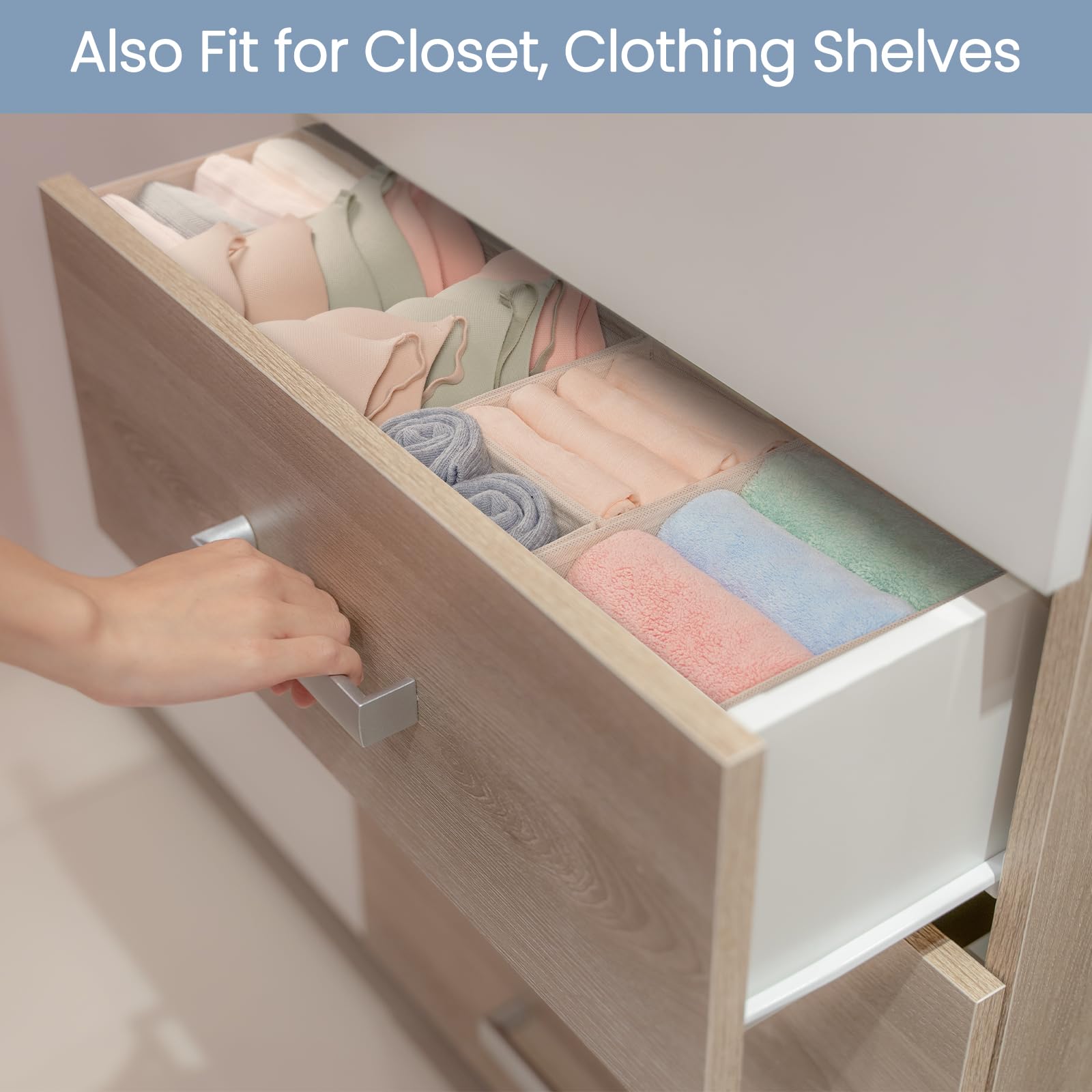 Drawer Organizer Clothes (24 Count)
