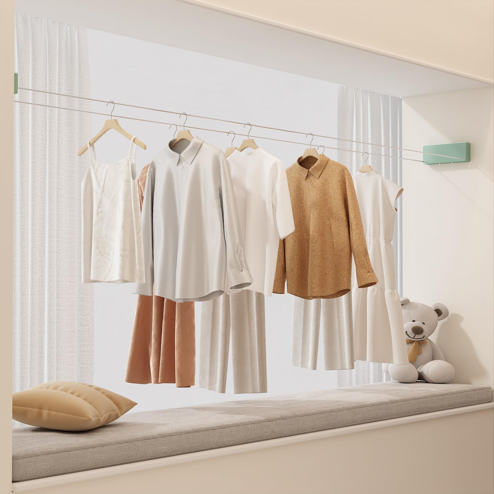 Retractable Clothesline Indoor
