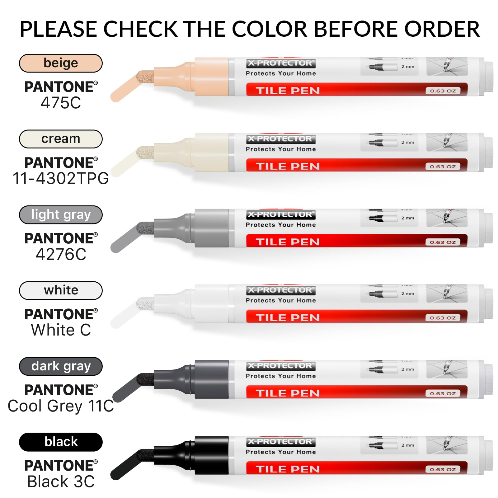 Water Based Grout Marker (2 Count)