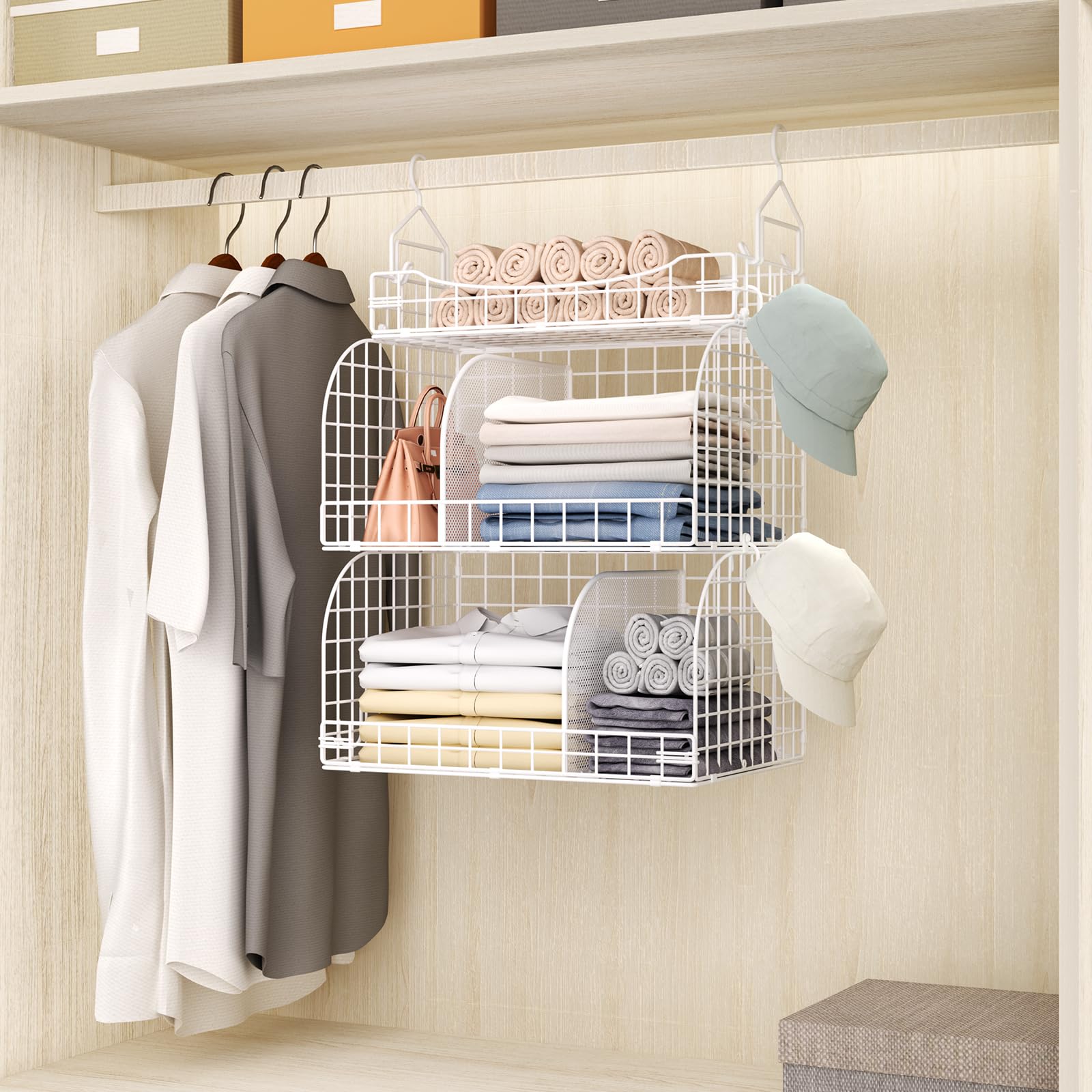 Hanging Closet Organizer Storage
