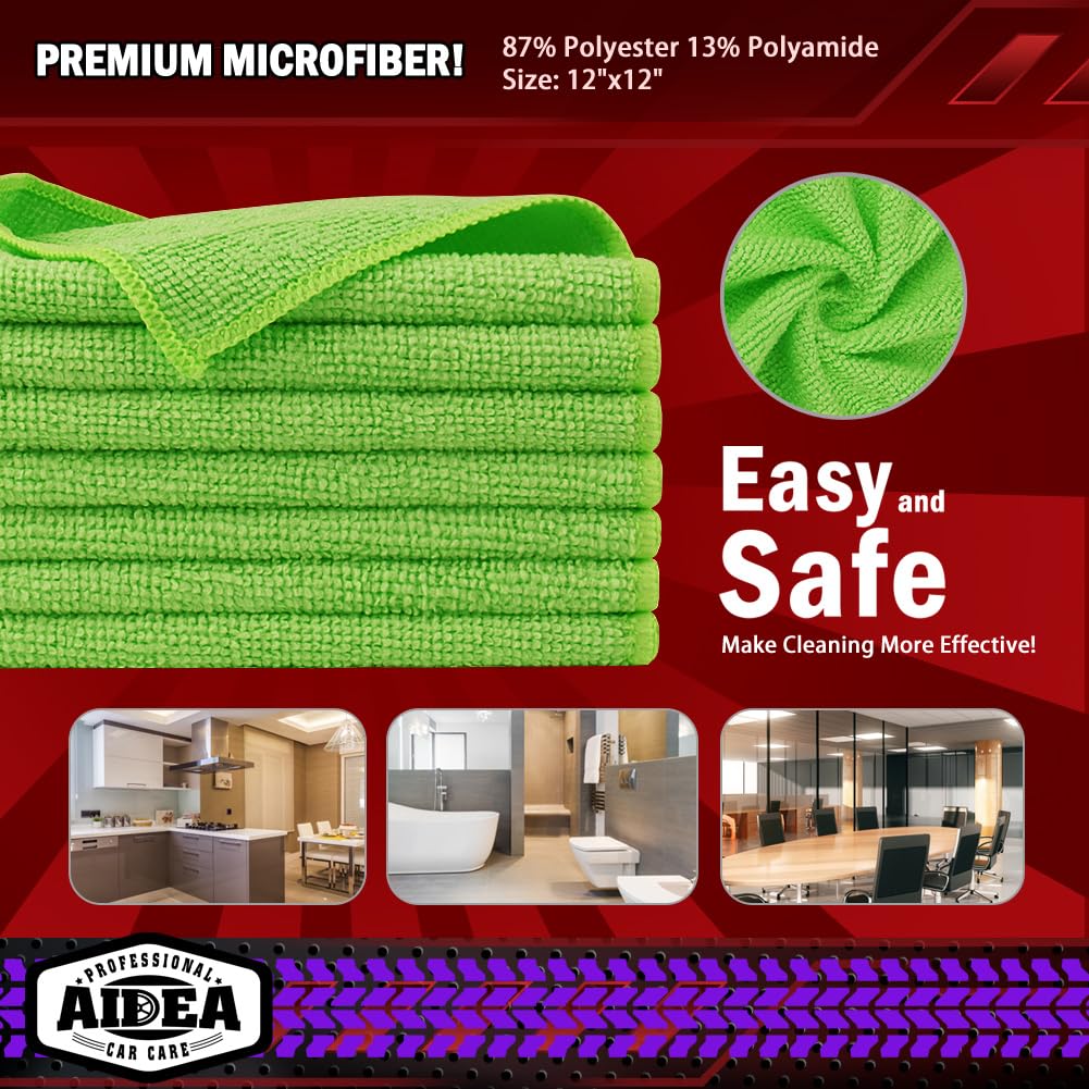 Microfiber Cleaning Cloth (10 Count)