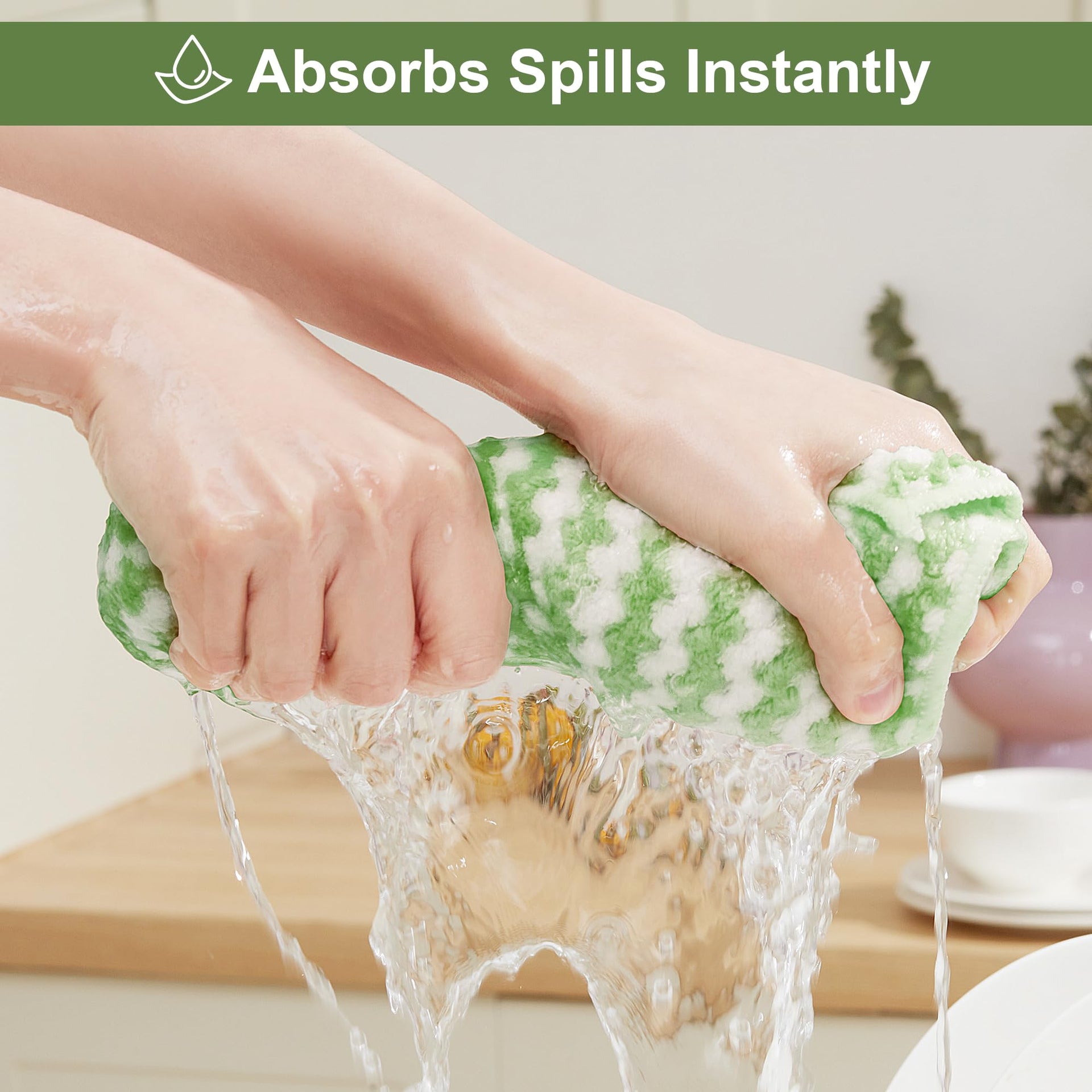 Microfiber Cleaning Cloths (18 Count)