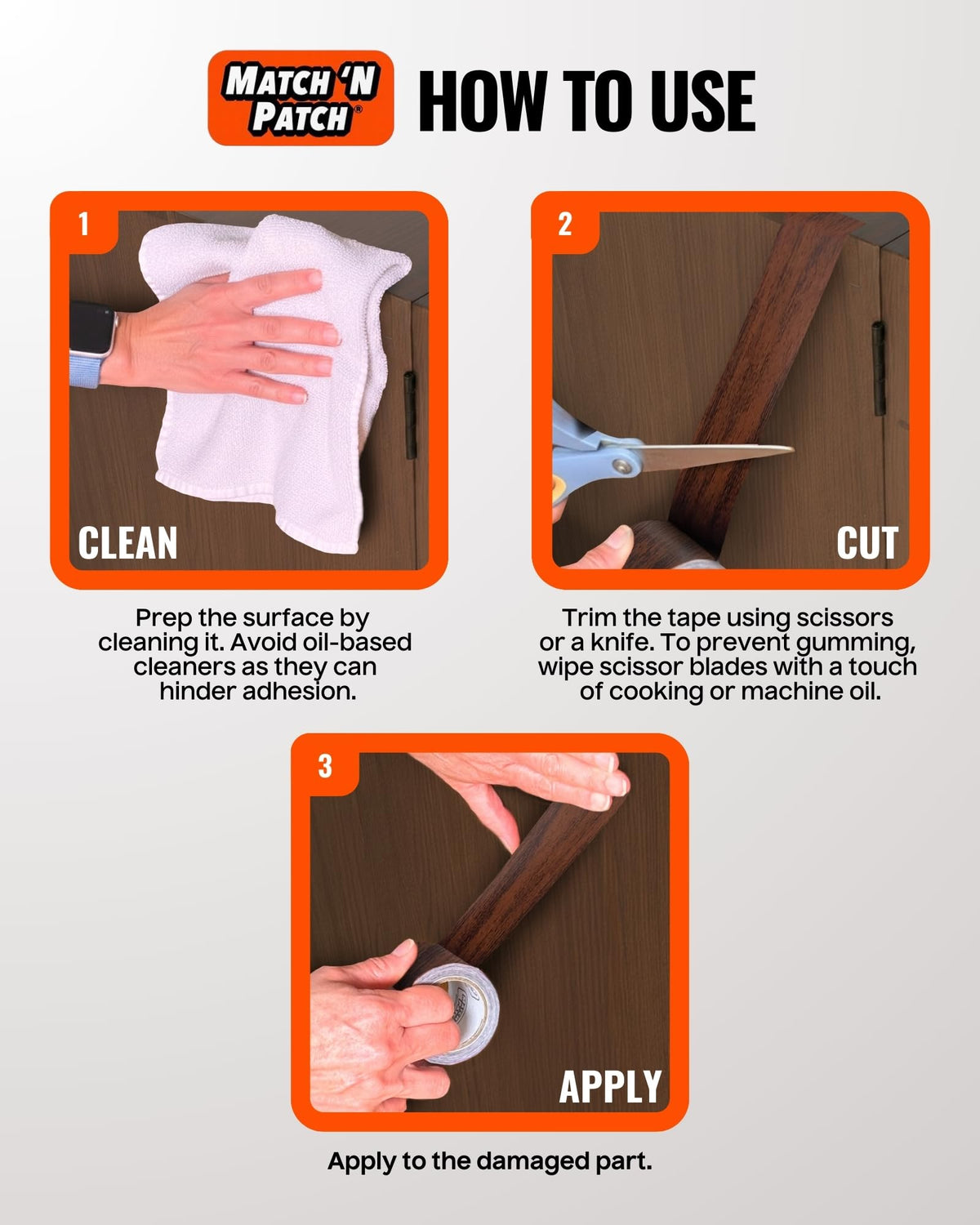 Wood Grain Repair Tape (15 Foot)