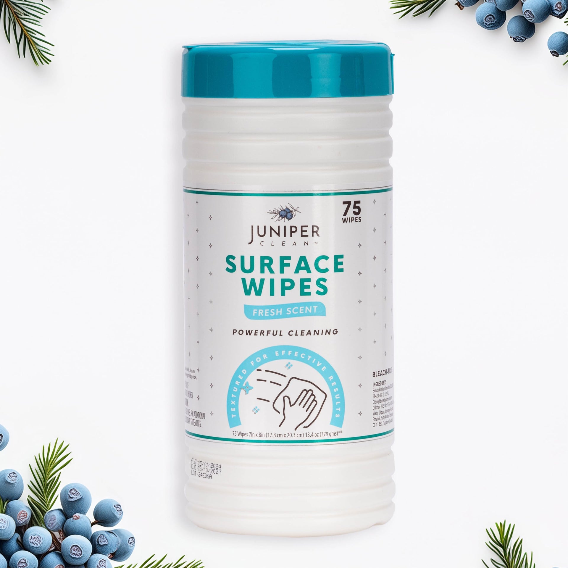 1 Pack Surface Cleaning Wipes Bleach Free (75 Count) - ModHome Supplies