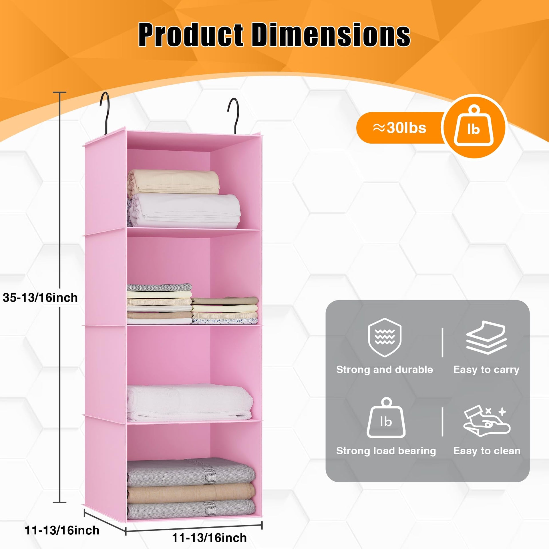 Hanging Closet Organizer 4