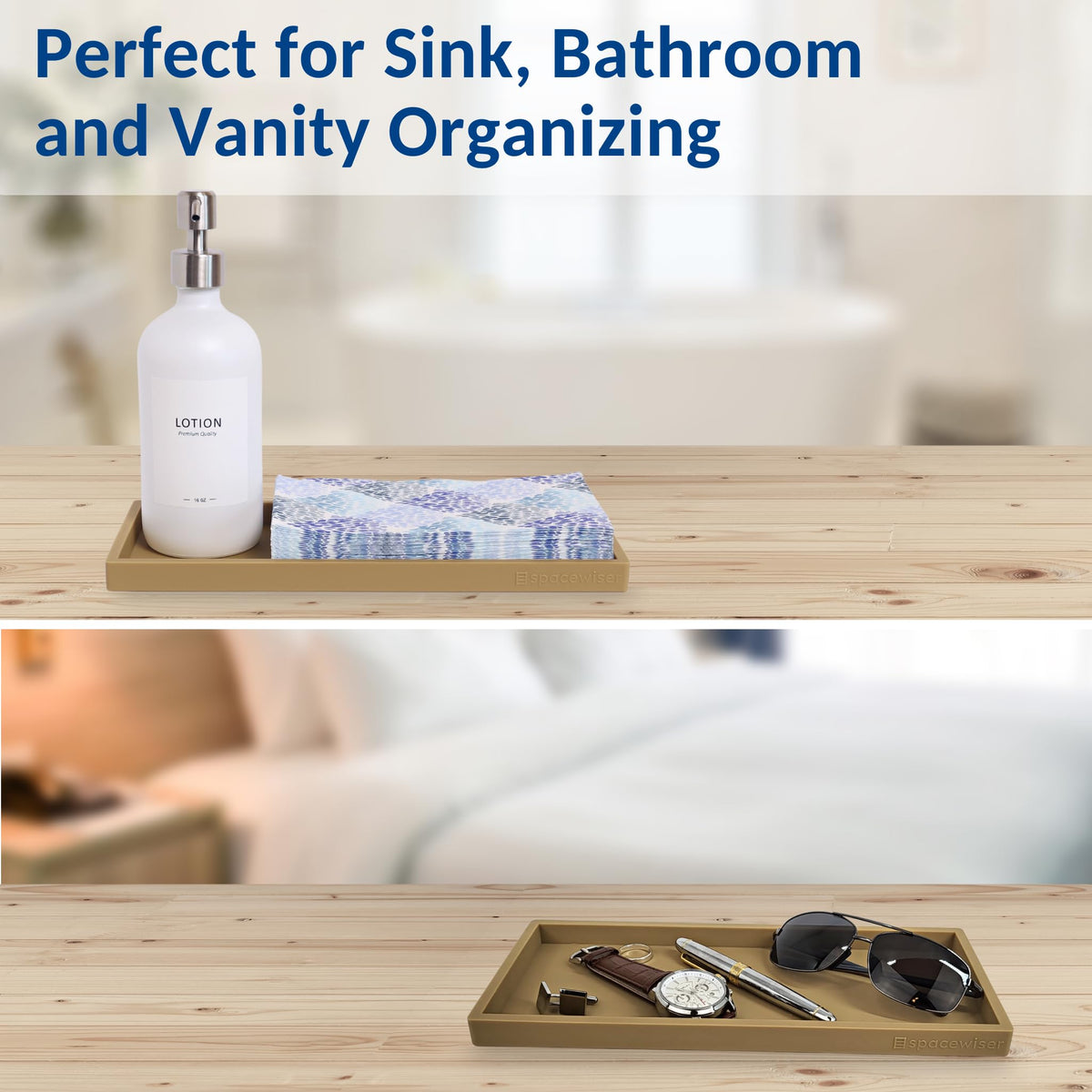 Silicone Countertop & Vanity Tray
