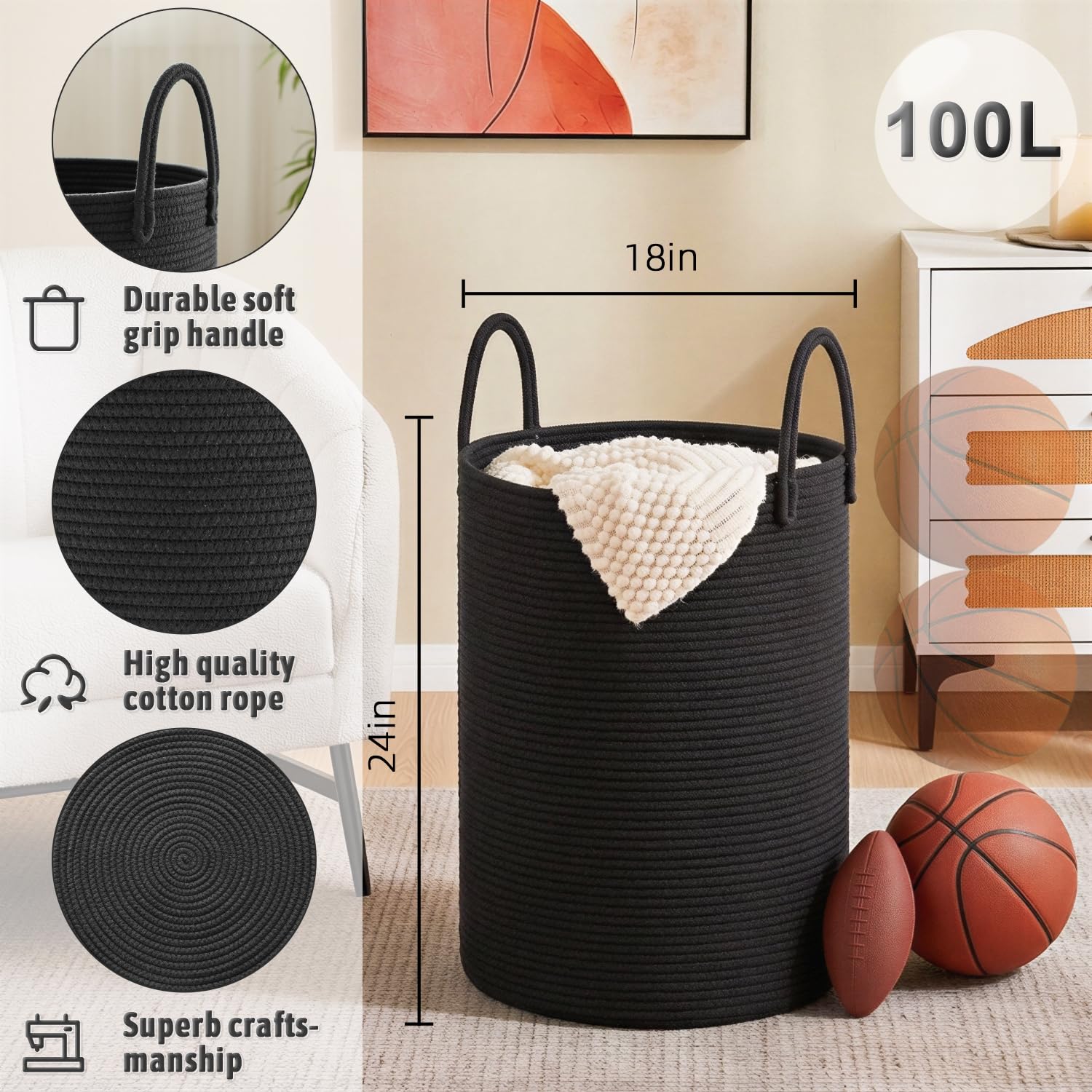 Laundry Basket - ModHome Supplies