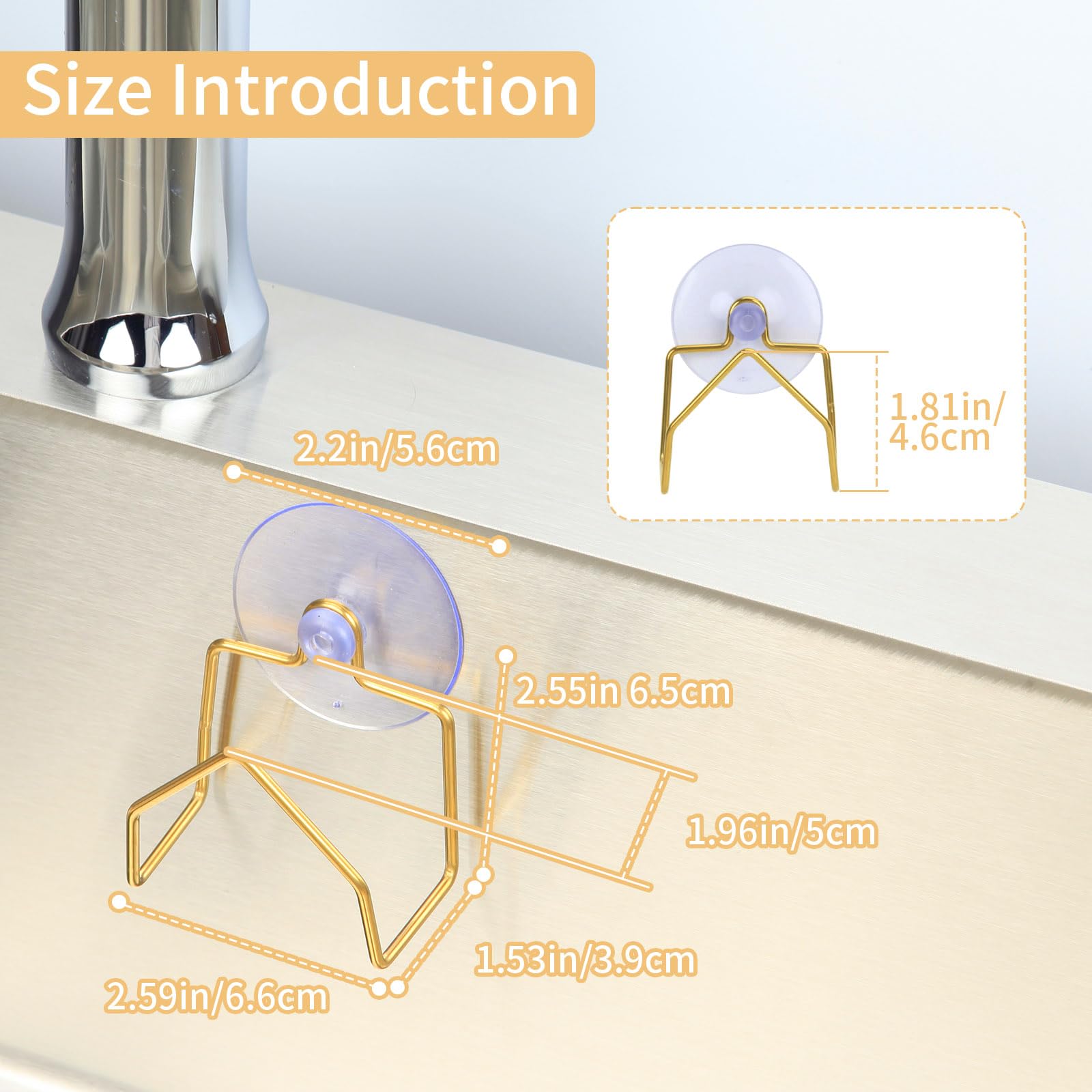 Sponge Holder for Kitchen Sink