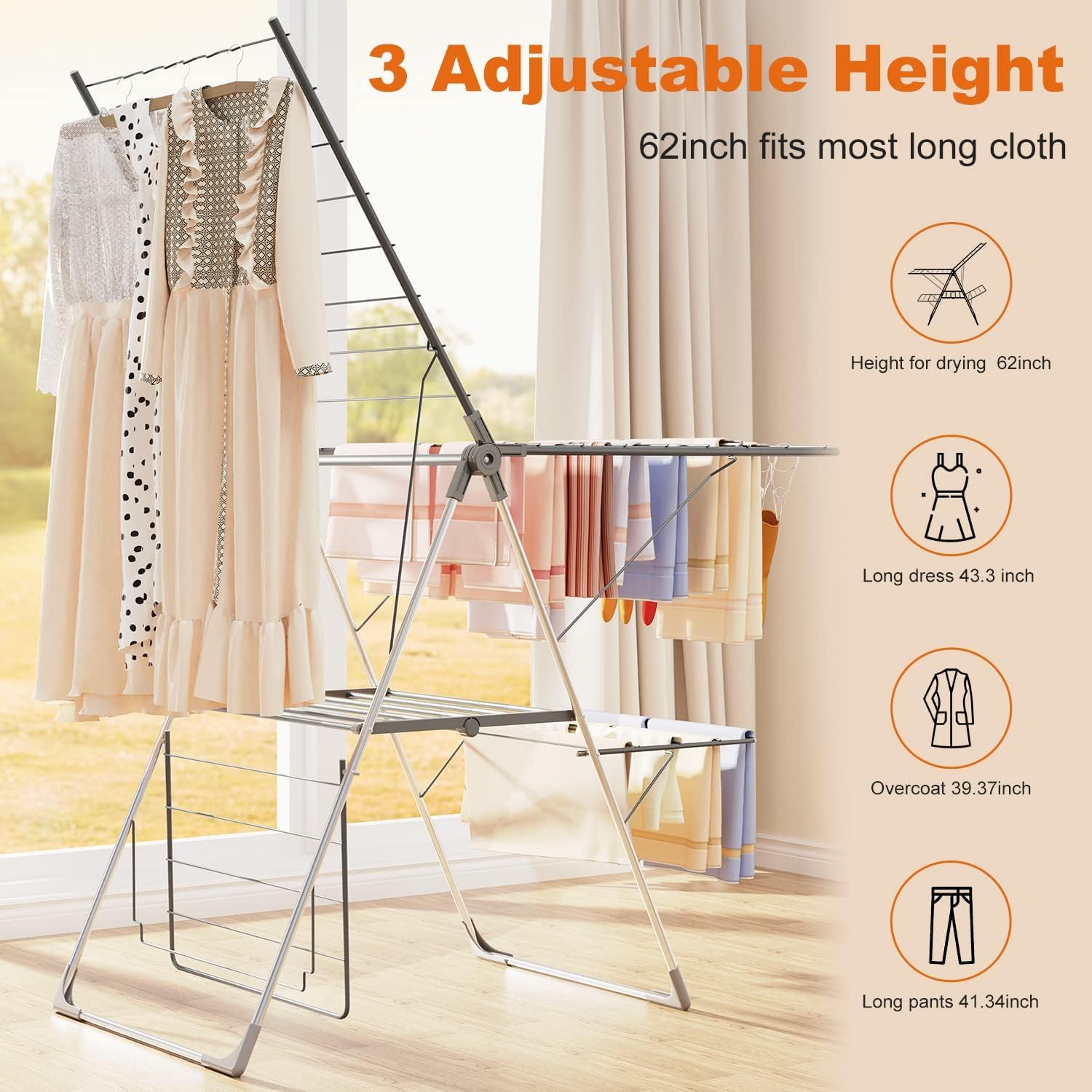 Clothes Drying Rack Foldable