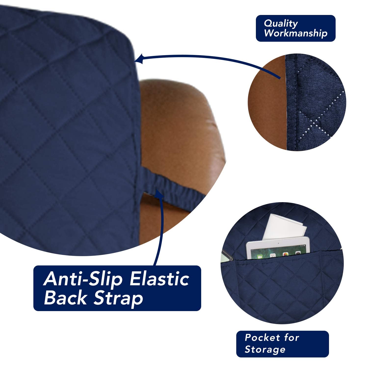 Reversible Recliner Chair Covers Couch Covers for Dogs