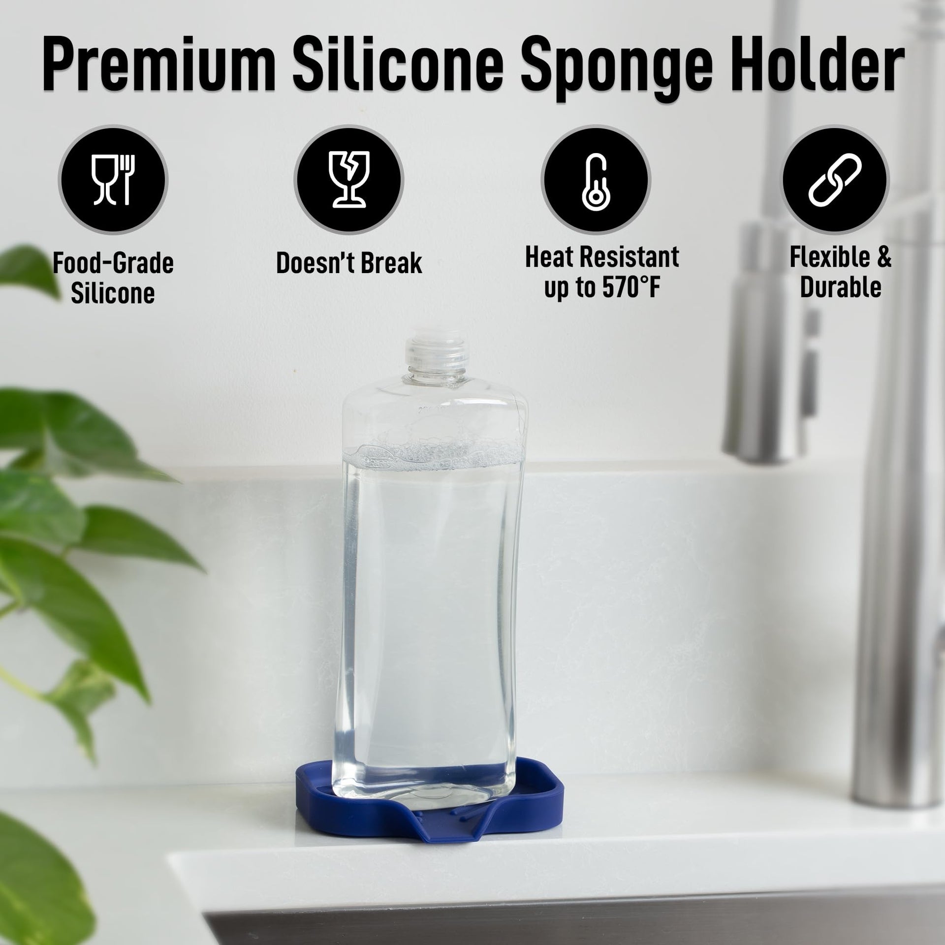 Small Silicone Sponge Holder