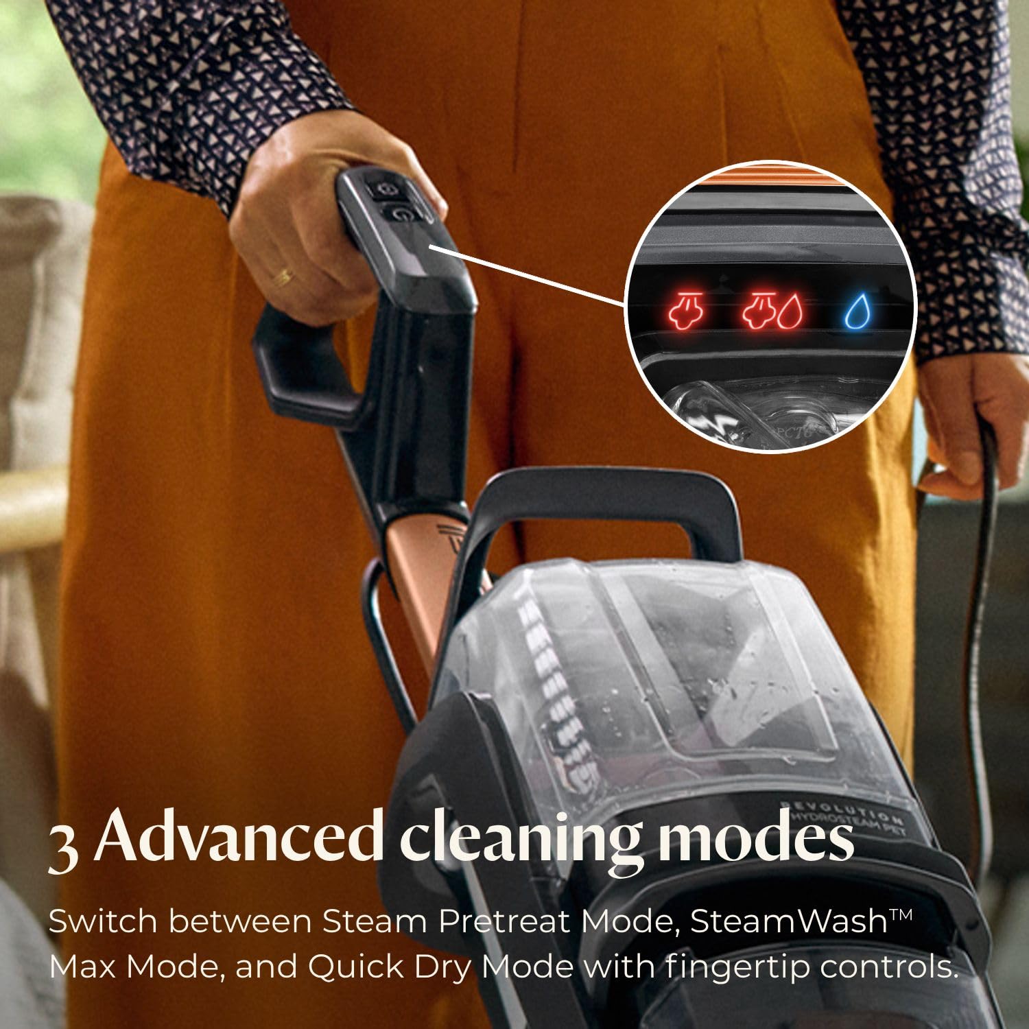 Revolution HydroSteam Pet Carpet Cleaner