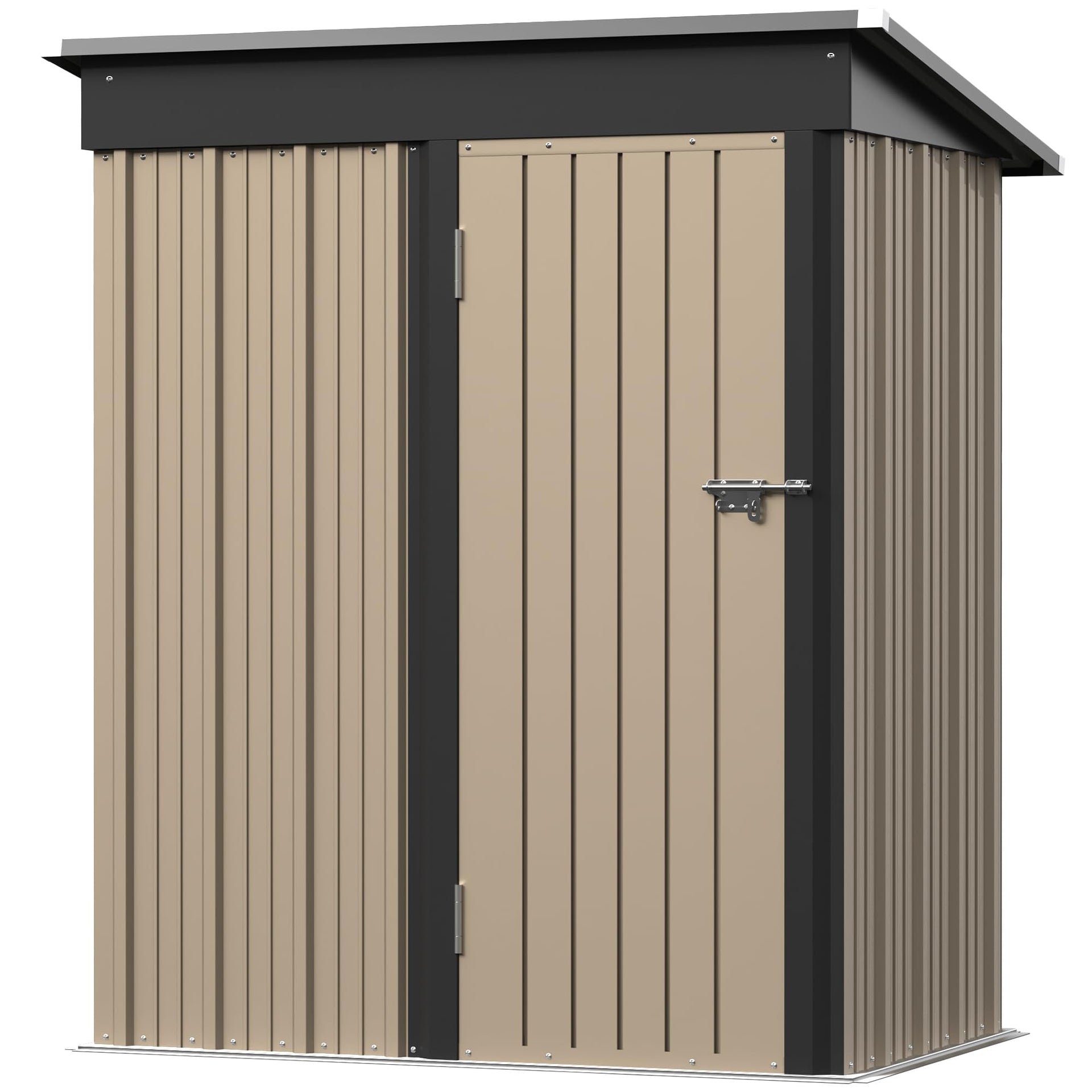 5 x 3 FT Metal Outdoor Storage Shed